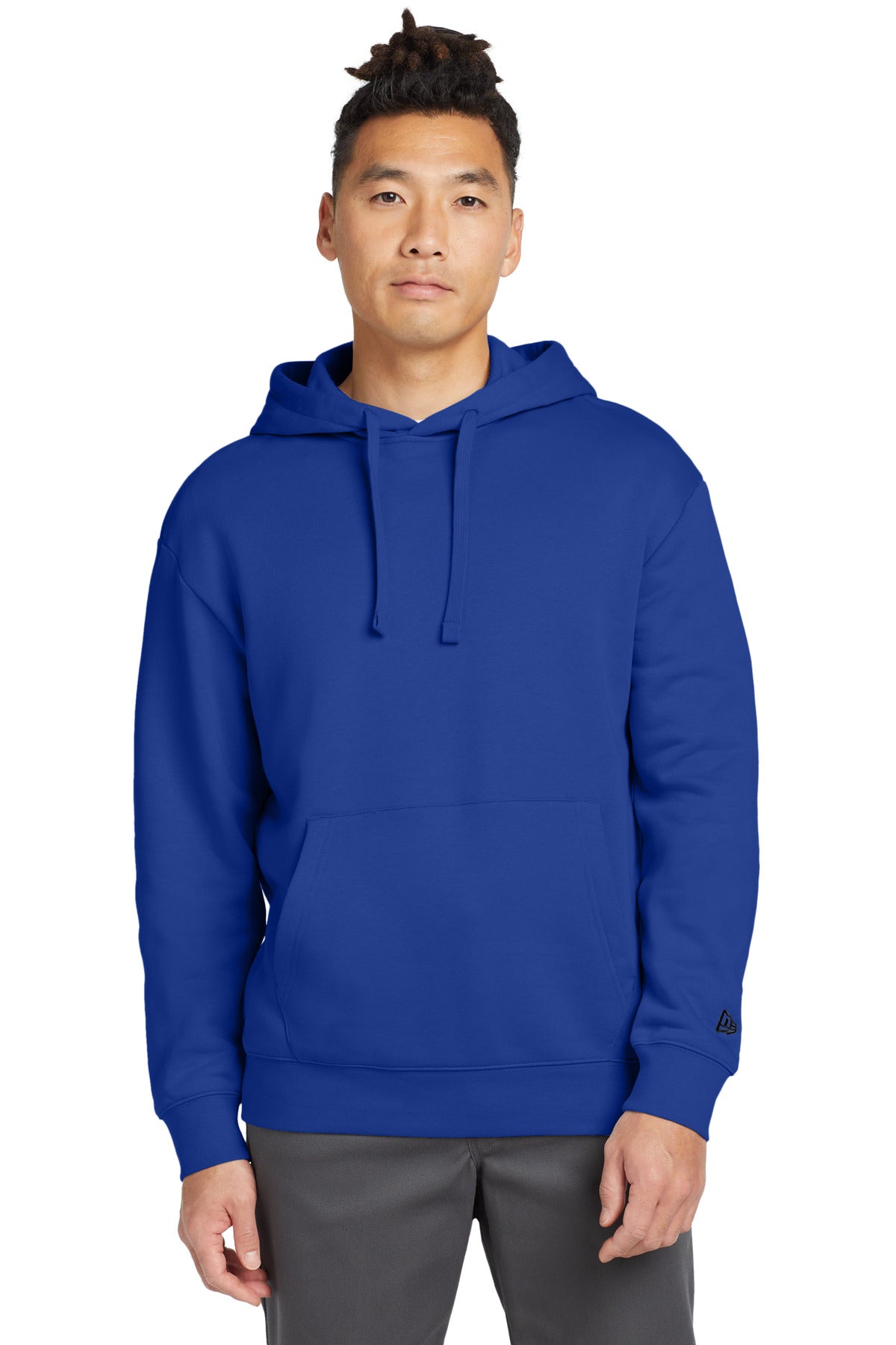 New Era Heritage Fleece Pullover Hoodie NEA525 in Royal