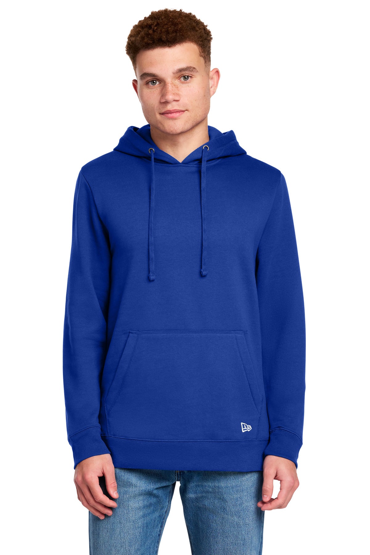 New Era Comeback Fleece Pullover Hoodie NEA550 in Royal