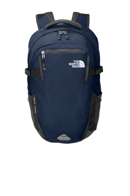 The North Face  Fall Line Backpack. NF0A3KX7 in Cosmic Blue/ Asphalt Grey