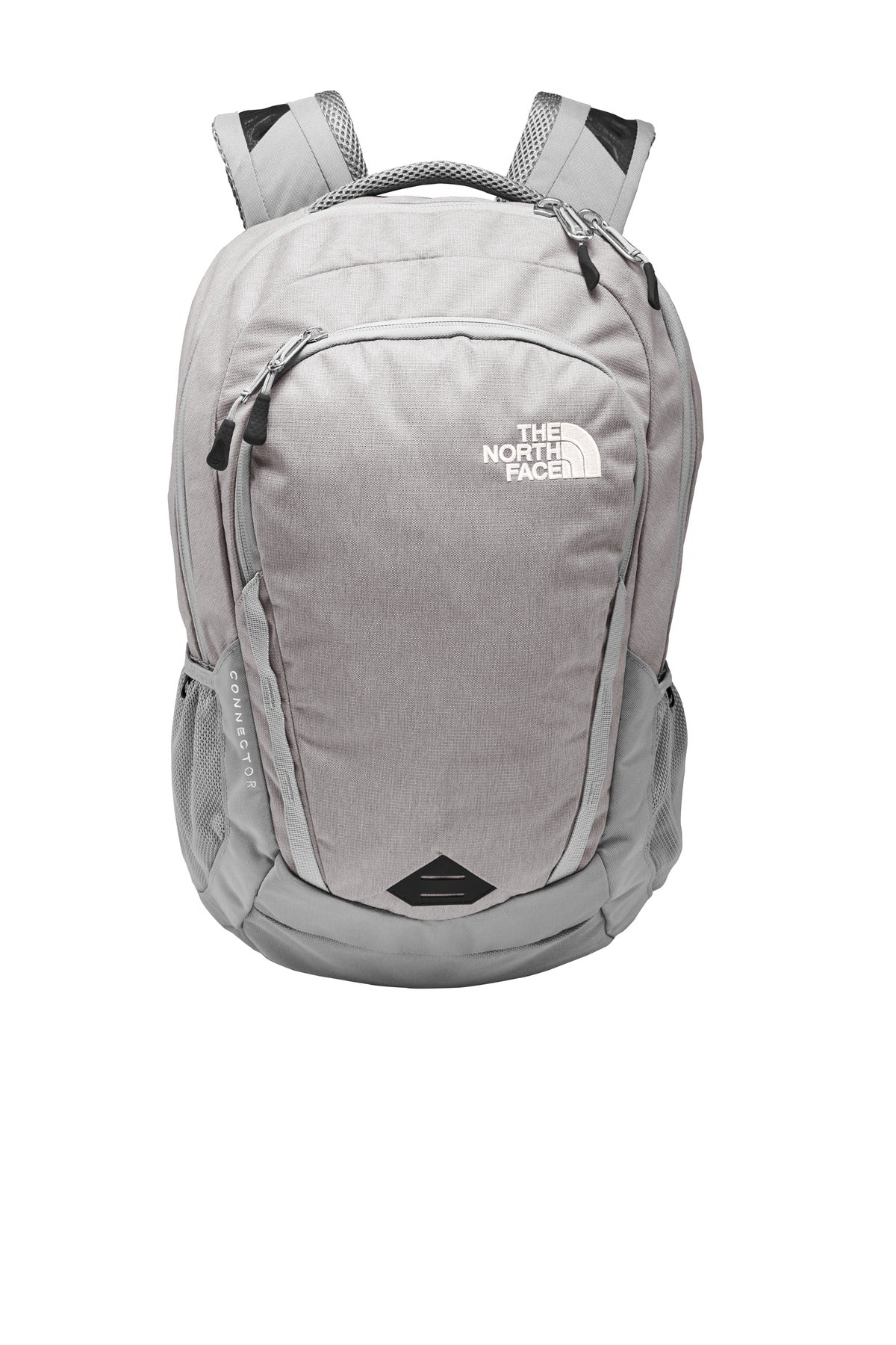 The North Face  Connector Backpack. NF0A3KX8 in Mid Grey Dark Heather/ Mid Grey
