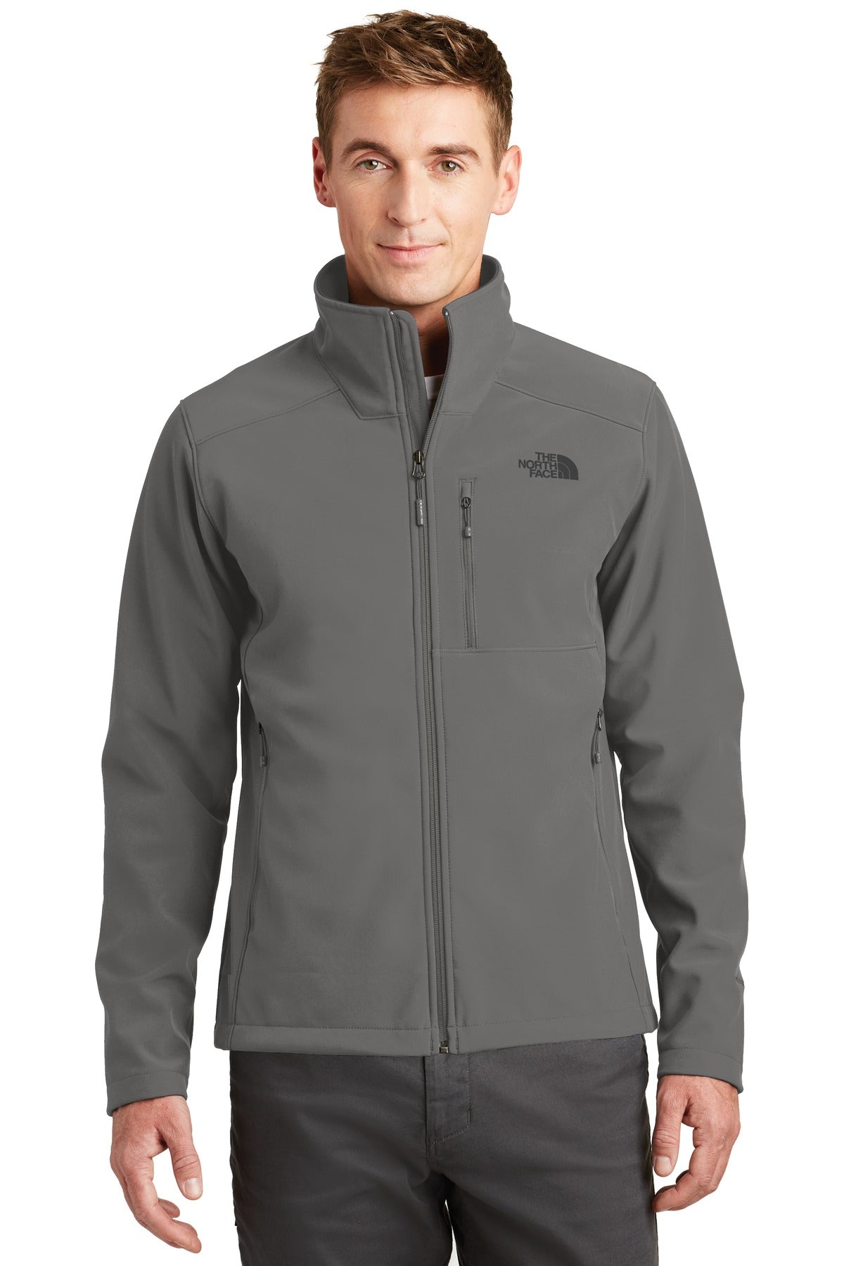 The North Face  Apex Barrier Soft Shell Jacket. NF0A3LGT in Asphalt Grey