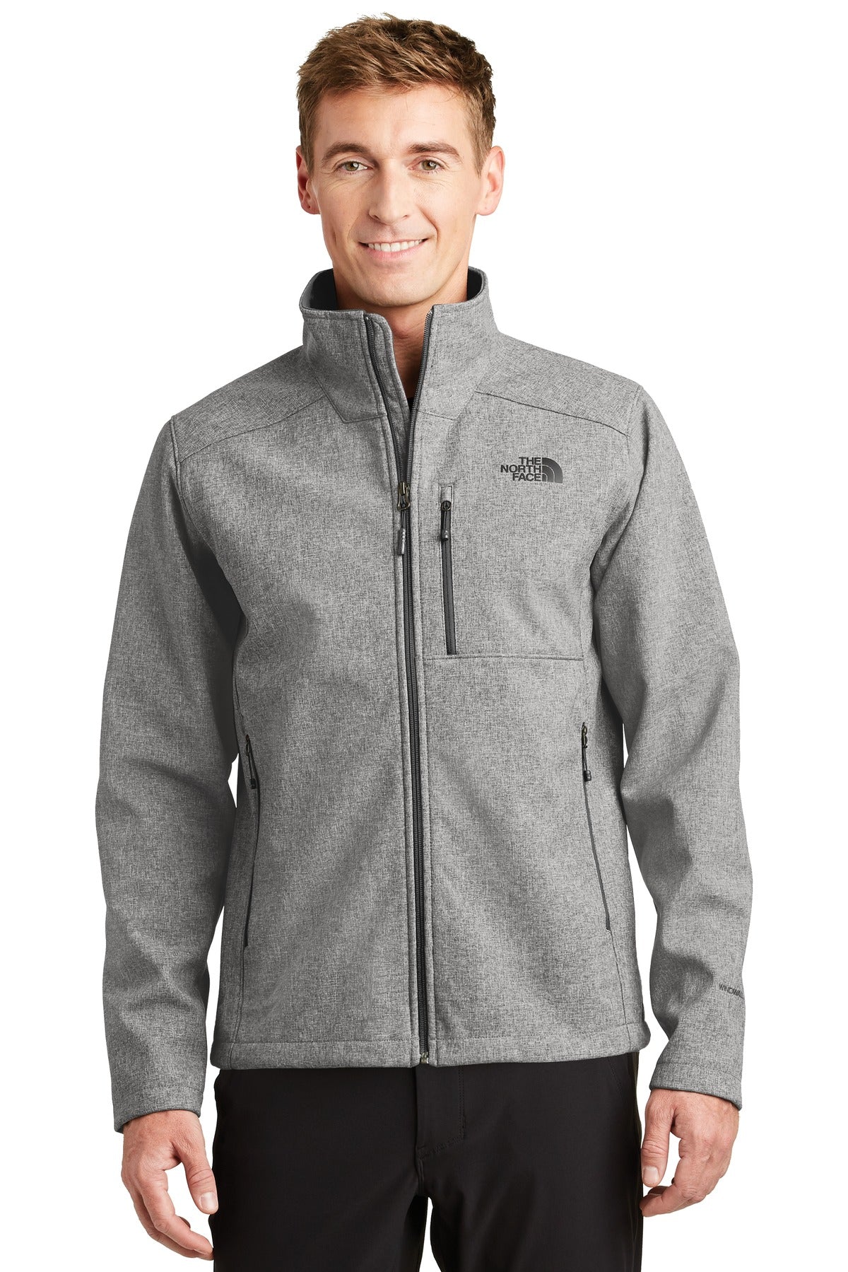 The North Face  Apex Barrier Soft Shell Jacket. NF0A3LGT in TNF Medium Grey Heather