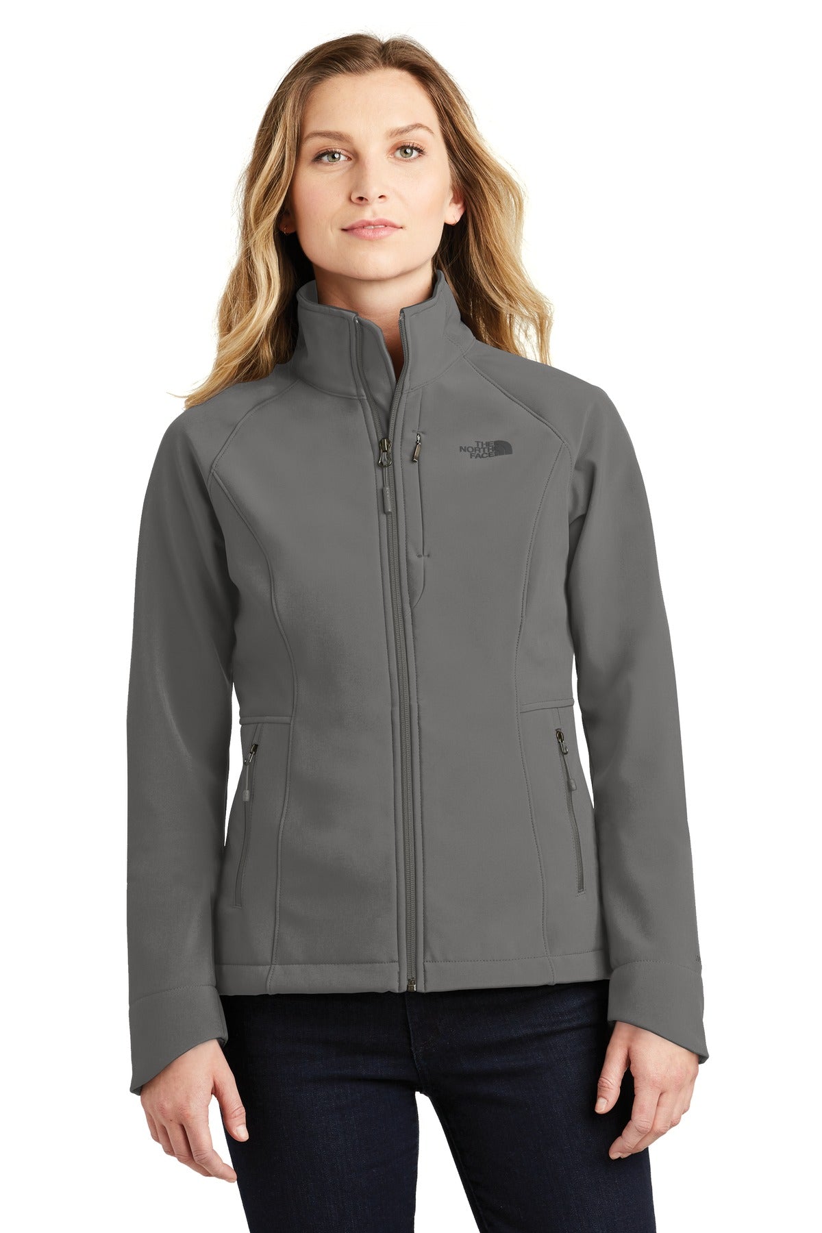 The North Face  Women's Apex Barrier Soft Shell Jacket. NF0A3LGU in Asphalt Grey