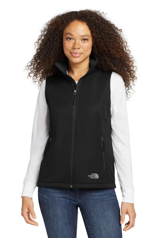 The North Face  Women's Ridgewall Soft Shell Vest. NF0A3LH1 in TNF Black