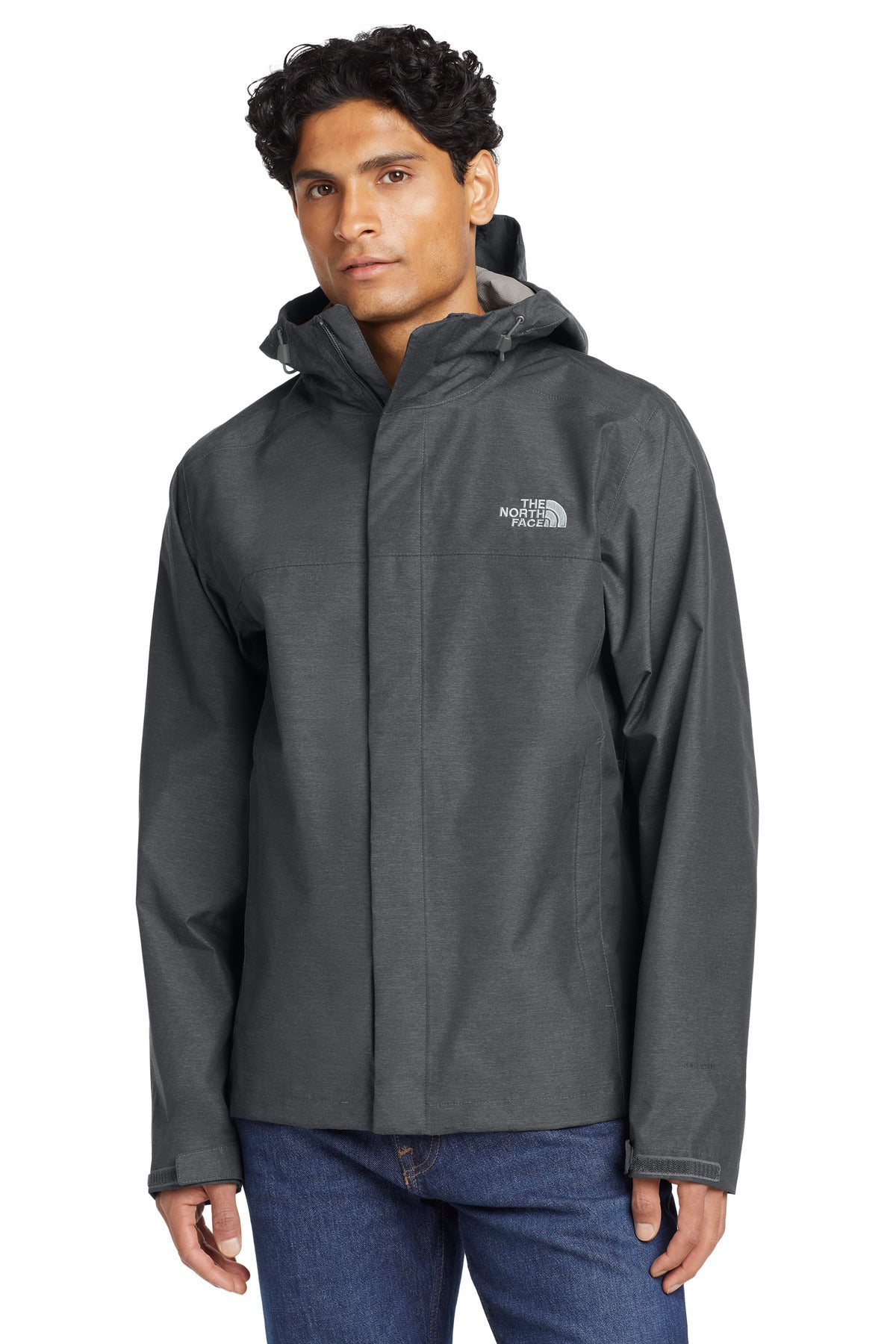 The North Face  DryVent Rain Jacket. NF0A3LH4 in TNF Dark Grey Heather