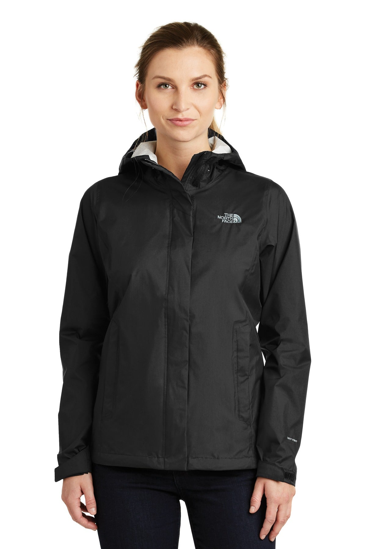 The North Face  Women's DryVent Rain Jacket. NF0A3LH5 in TNF Black