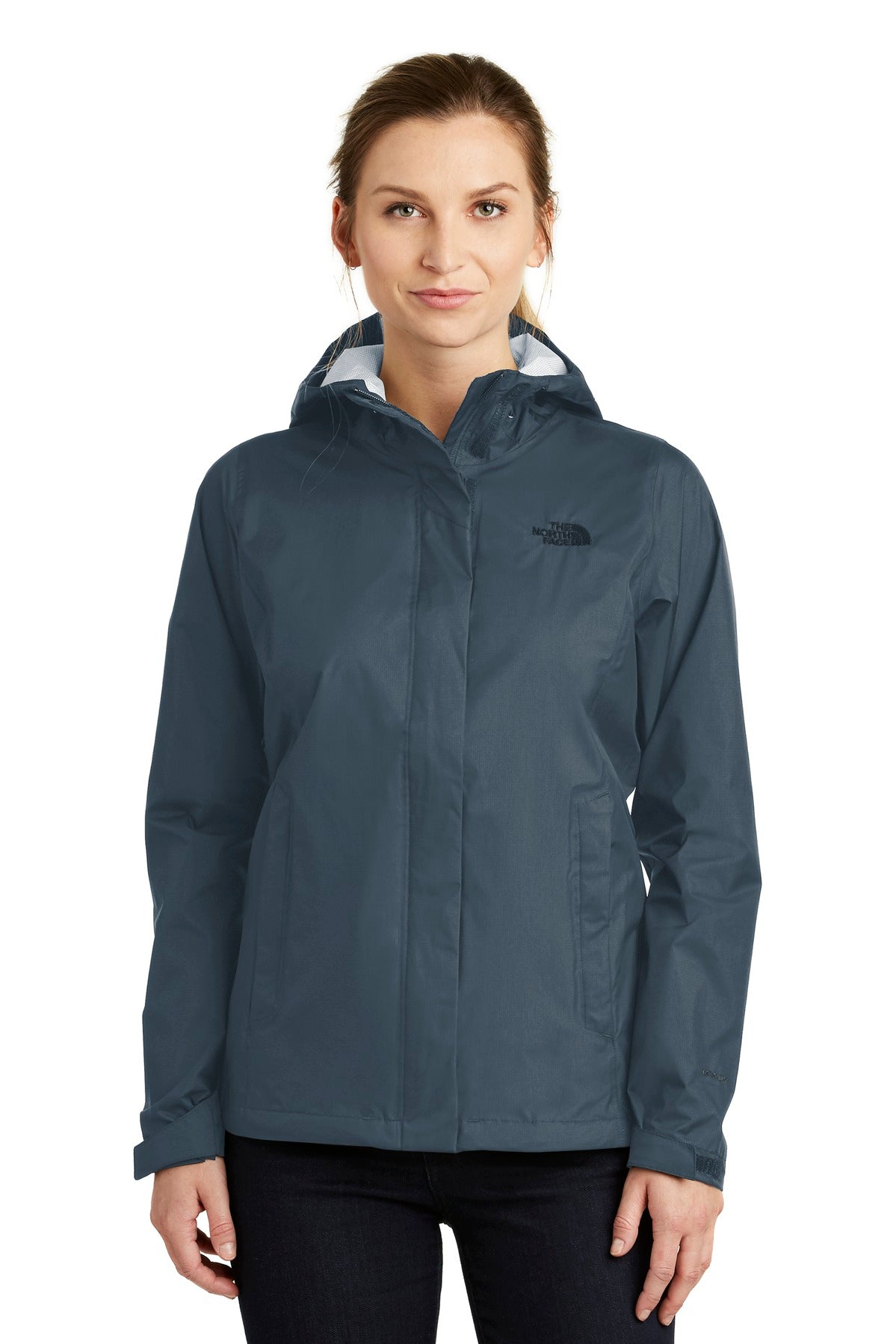 The North Face  Women's DryVent Rain Jacket. NF0A3LH5 in Shady Blue