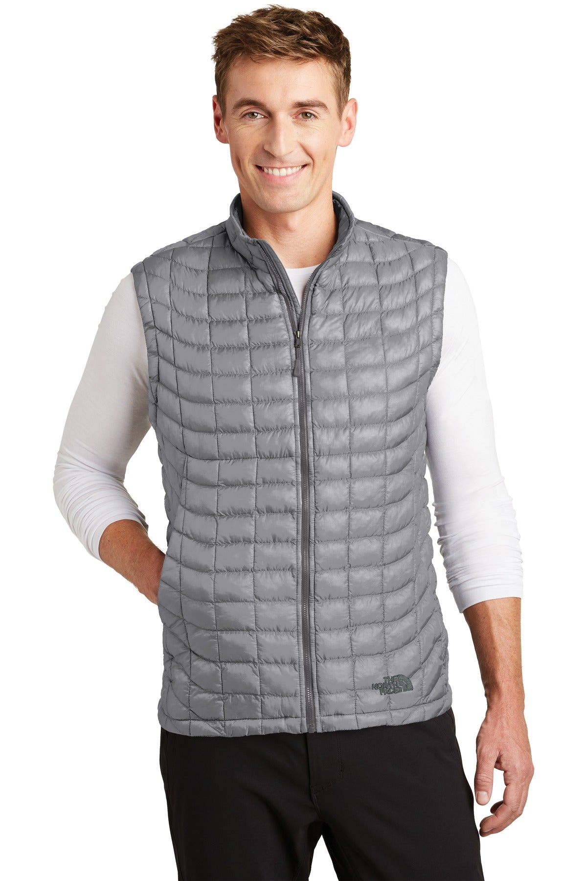 The North Face  ThermoBall   Trekker Vest. NF0A3LHD in Mid Grey