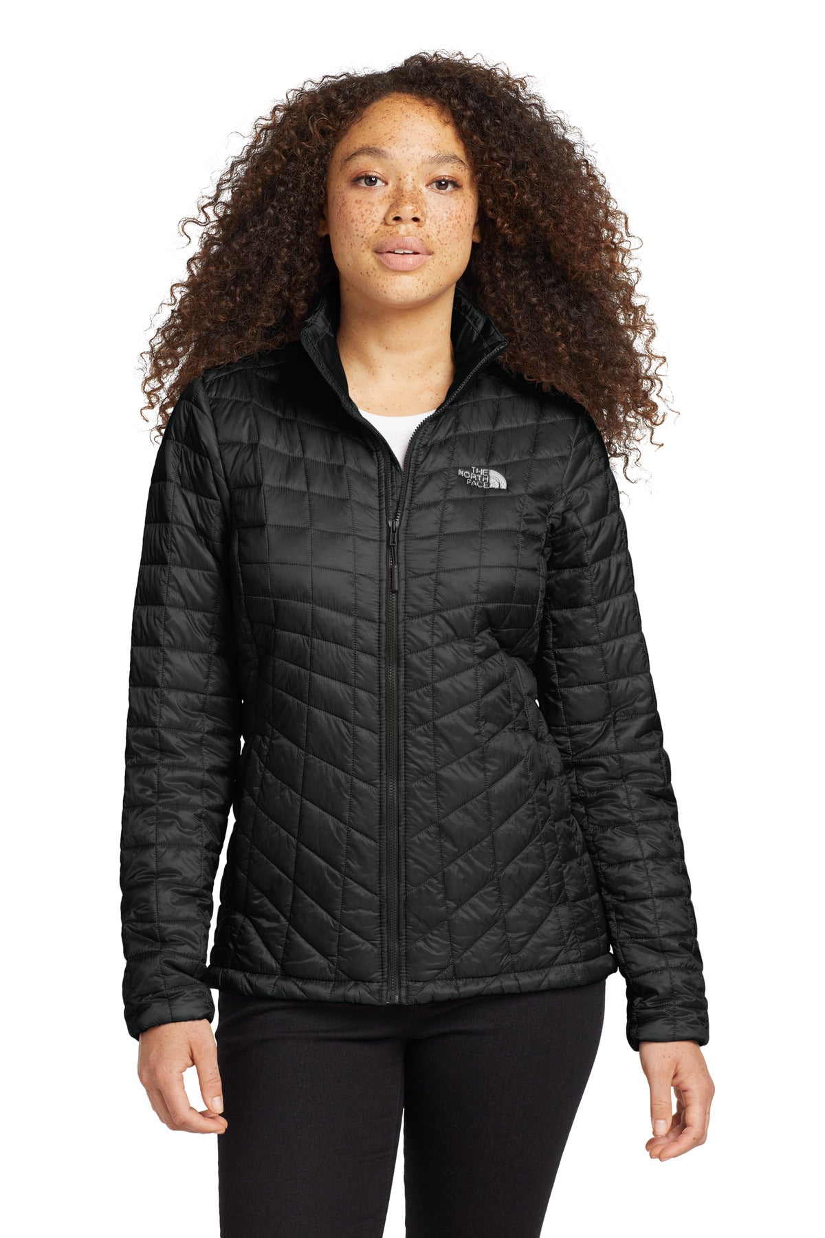The North Face  Women's ThermoBall  Trekker Jacket. NF0A3LHK in TNF Matte Black