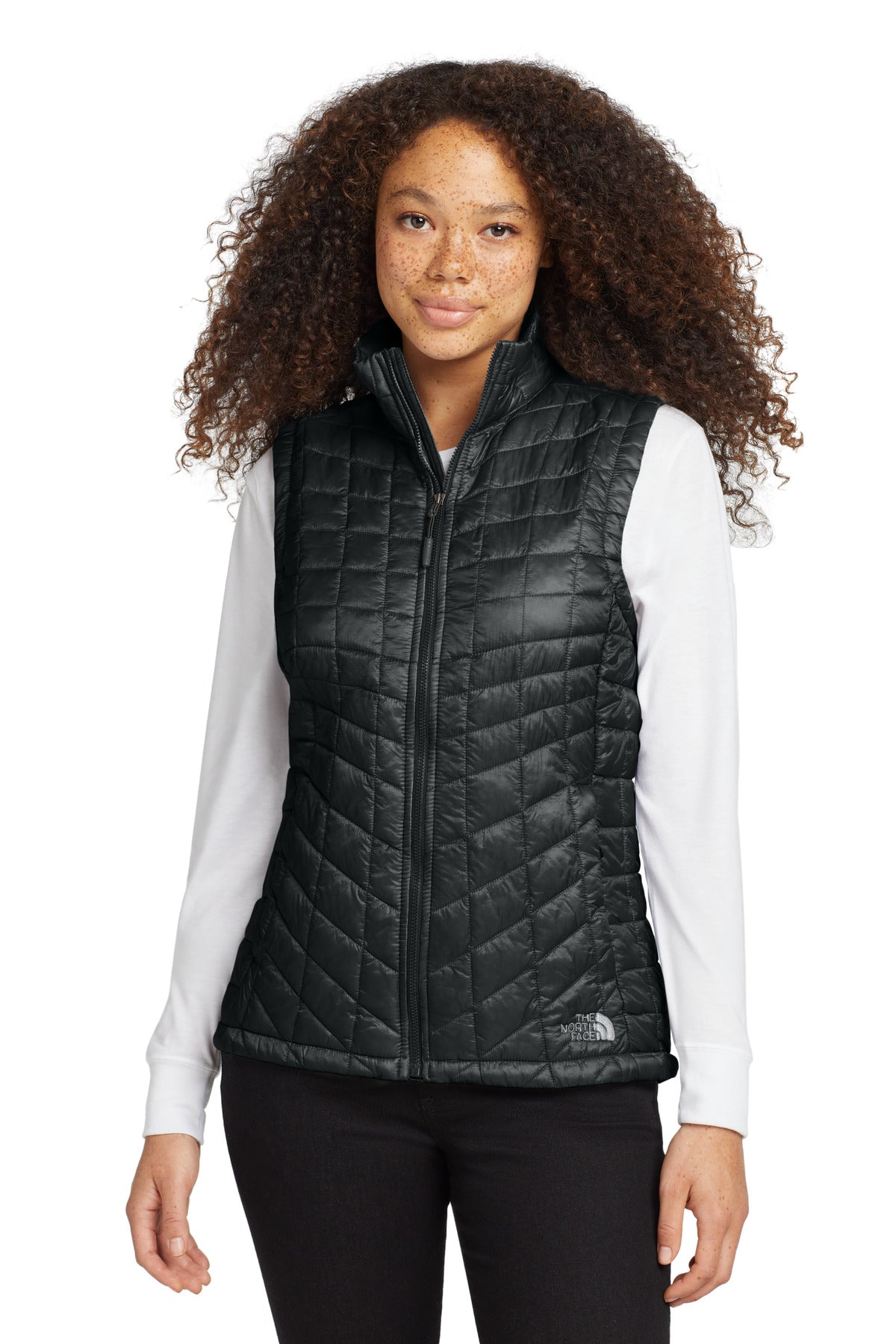 The North Face  Women's ThermoBall   Trekker Vest. NF0A3LHL in TNF Black