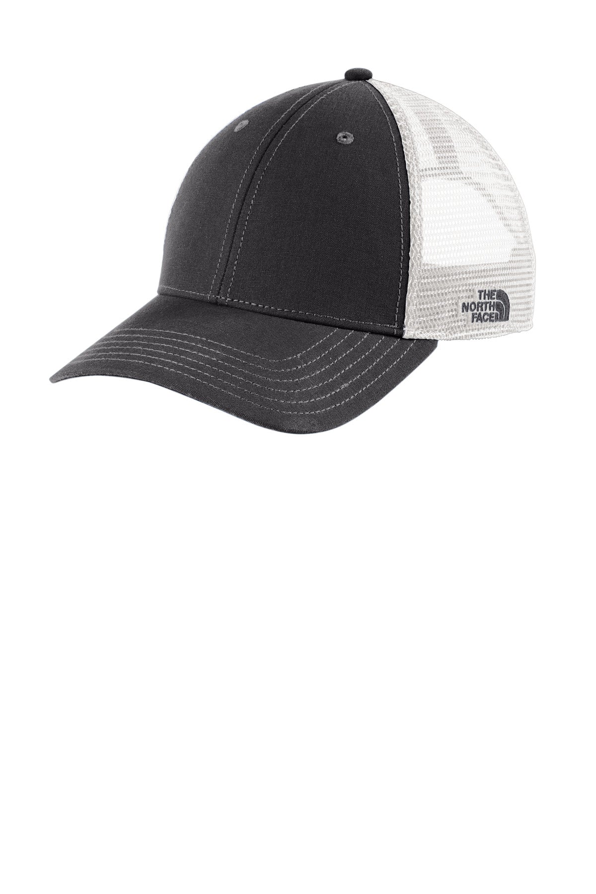 The North Face  Ultimate Trucker Cap. NF0A4VUA in Asphalt Grey/ TNF White