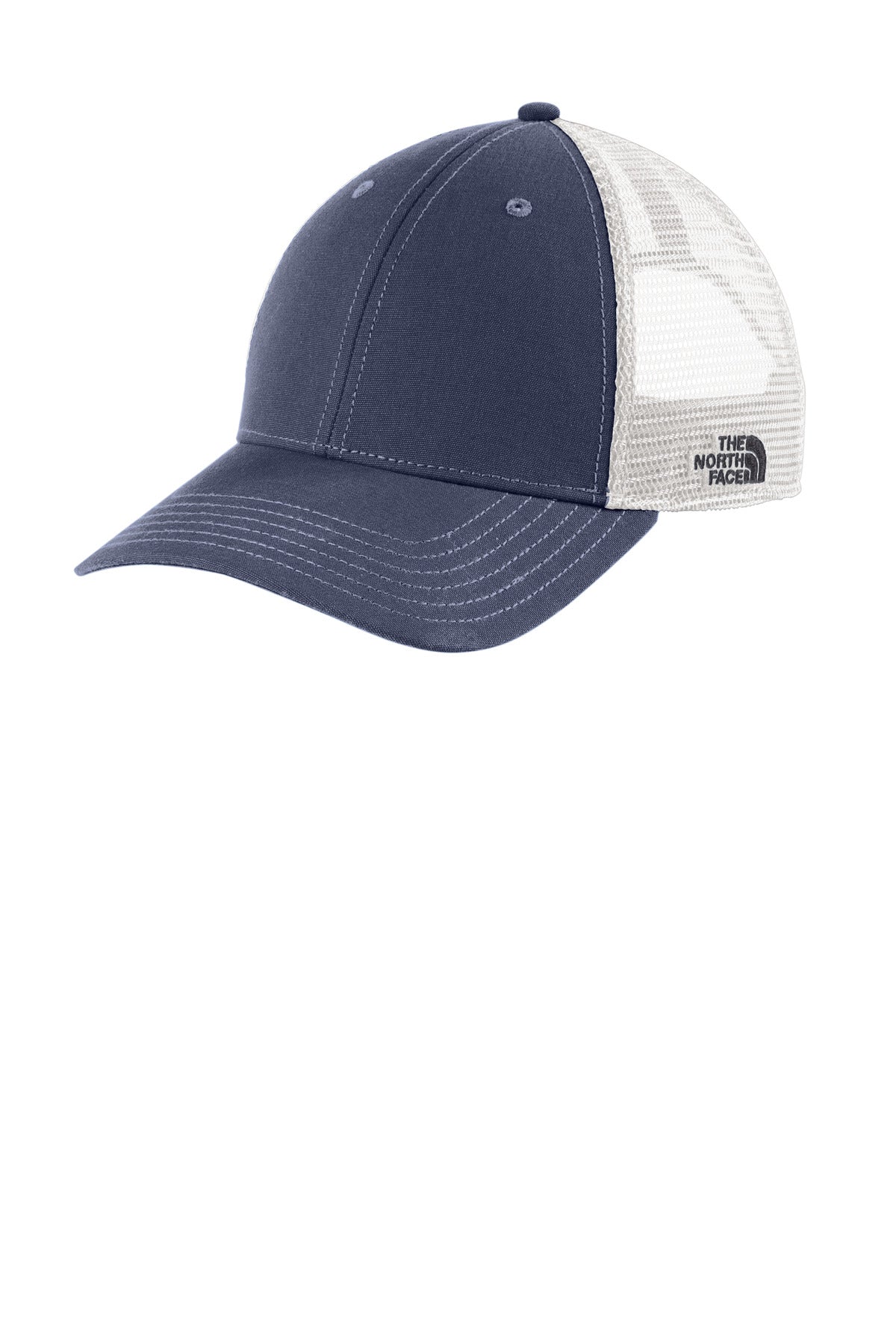The North Face  Ultimate Trucker Cap. NF0A4VUA in Urban Navy/ TNF White