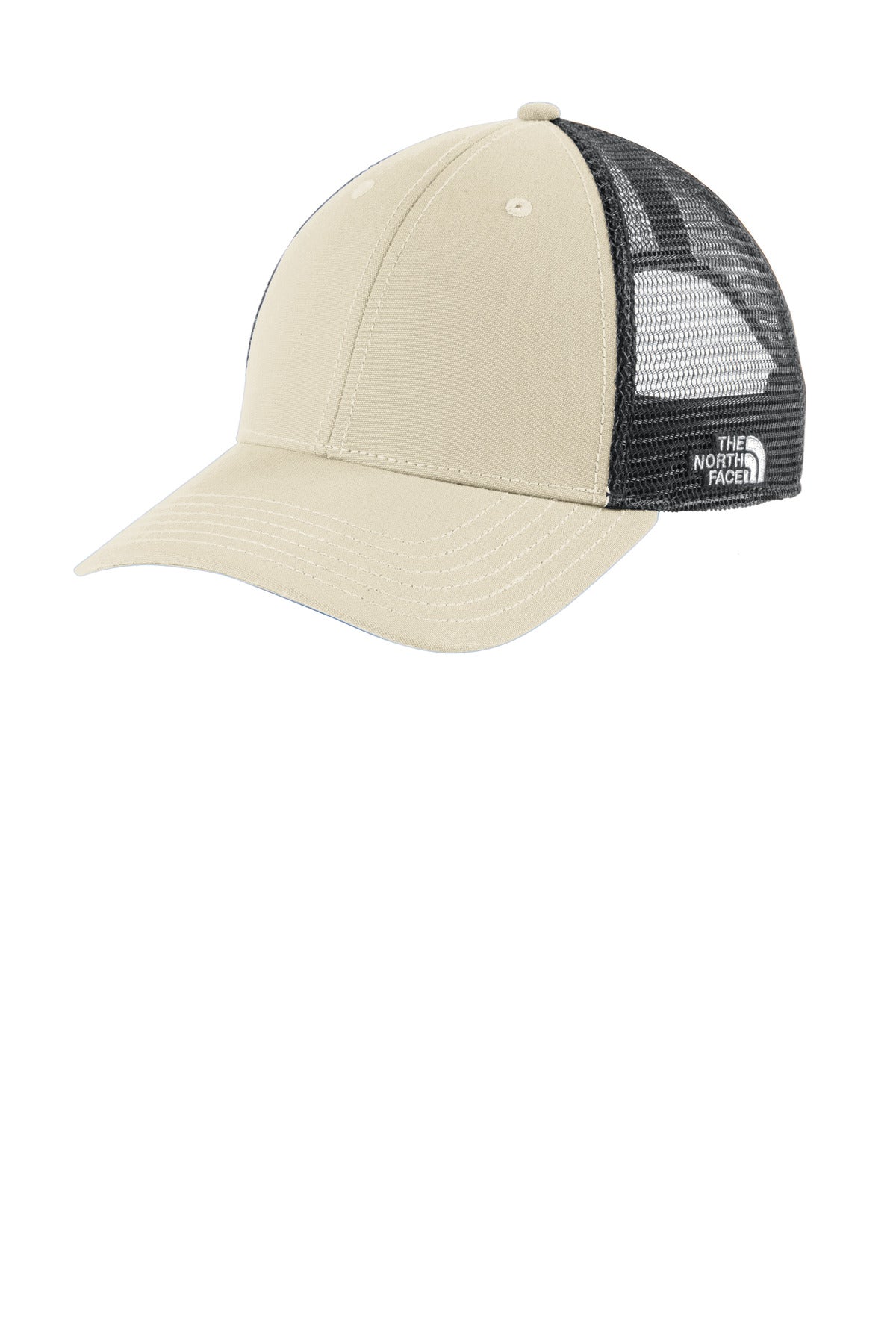The North Face  Ultimate Trucker Cap. NF0A4VUA in Vintage White/ Asphalt Grey