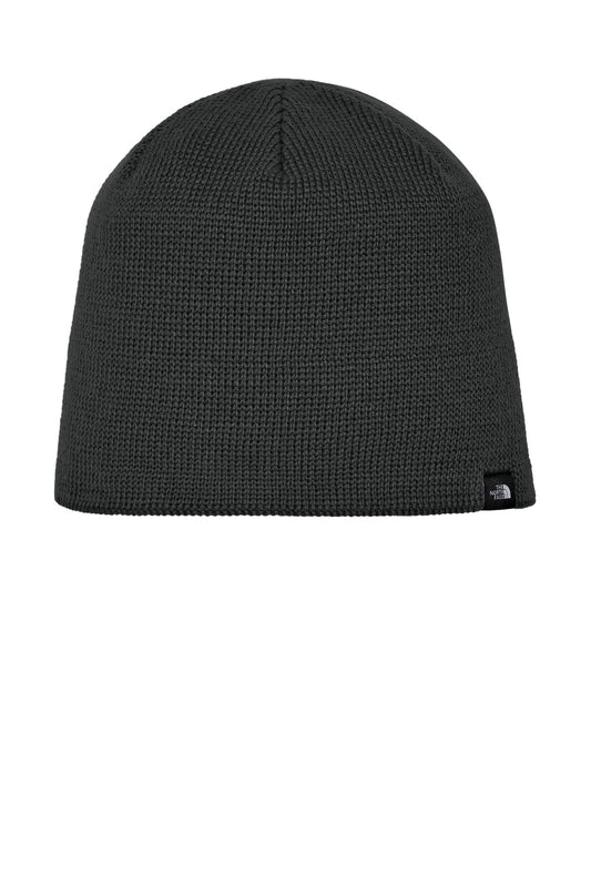 The North Face  Mountain Beanie. NF0A4VUB in Asphalt Grey