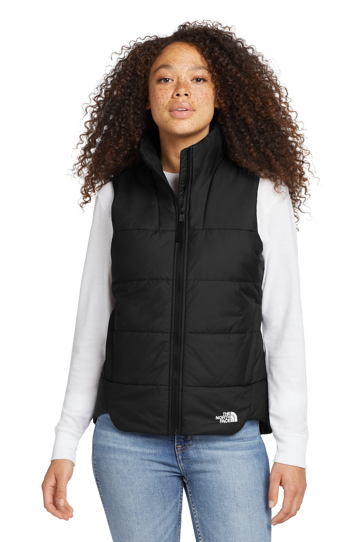 The North Face Women's Everyday Insulated Vest. NF0A529Q in TNF Black