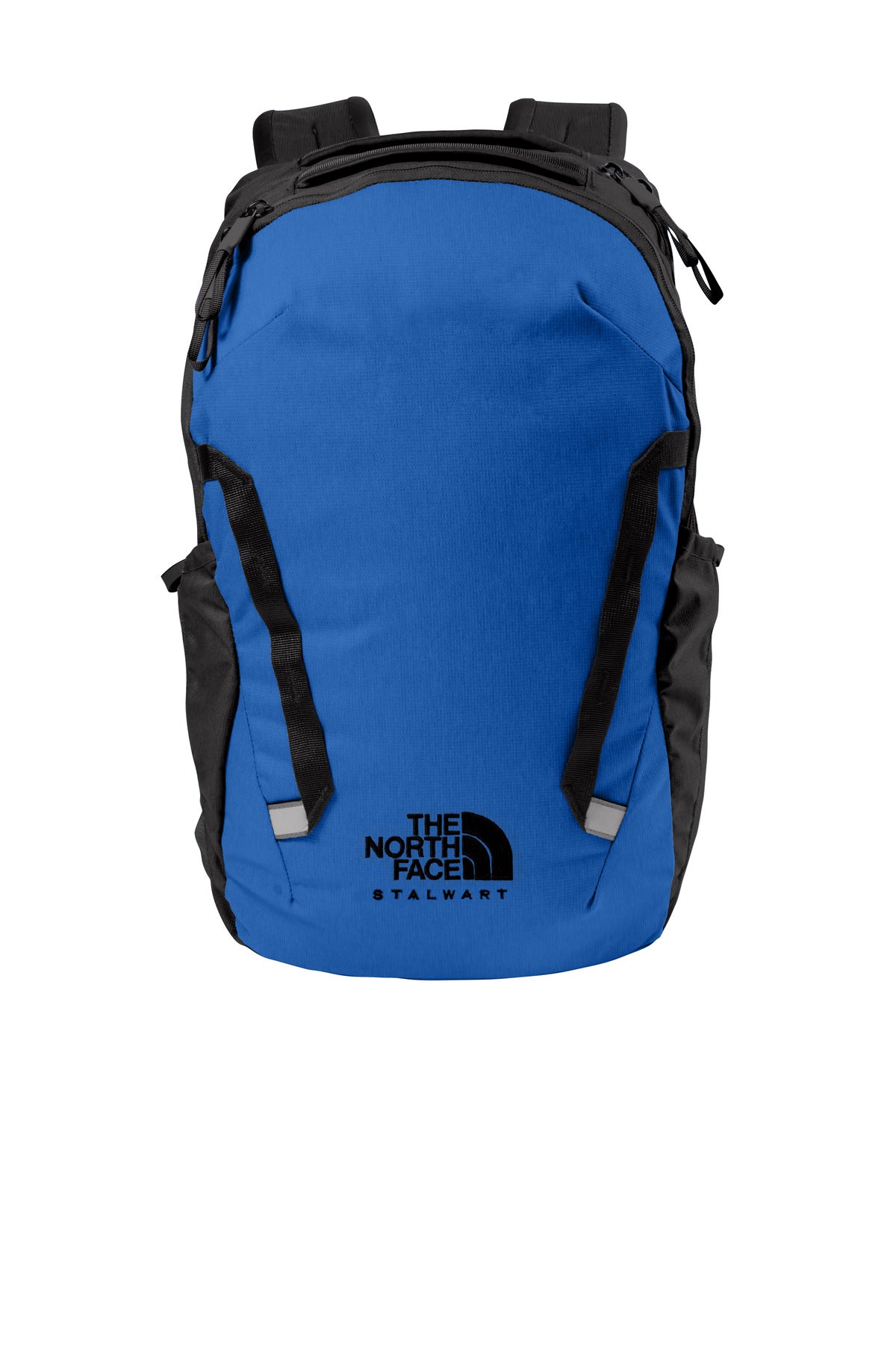 The North Face  Stalwart Backpack. NF0A52S6 in TNF Black Heather/ TNF Blue