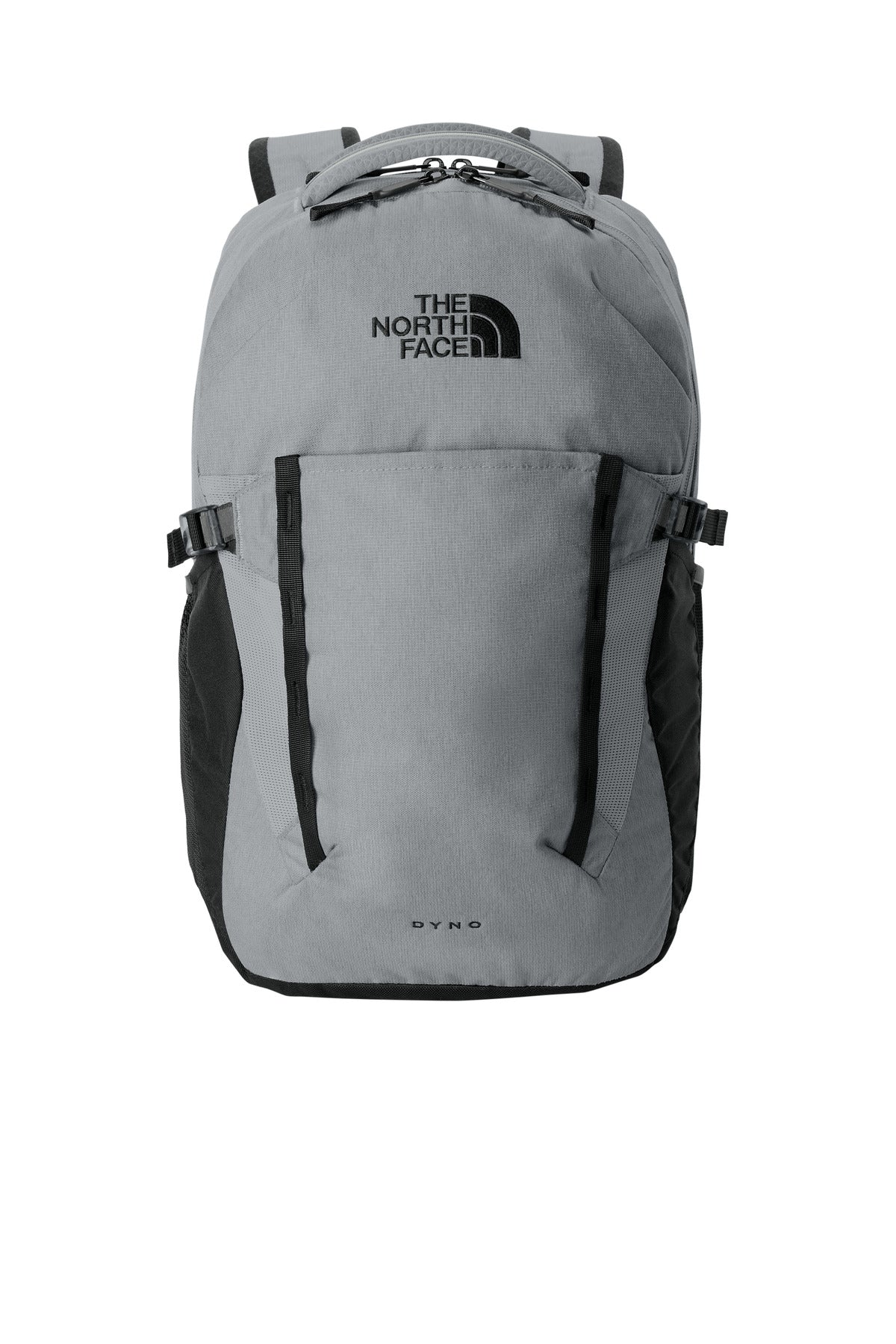 The North Face  Dyno Backpack. NF0A52S7 in Mid Grey Dark Heather/ TNF Black