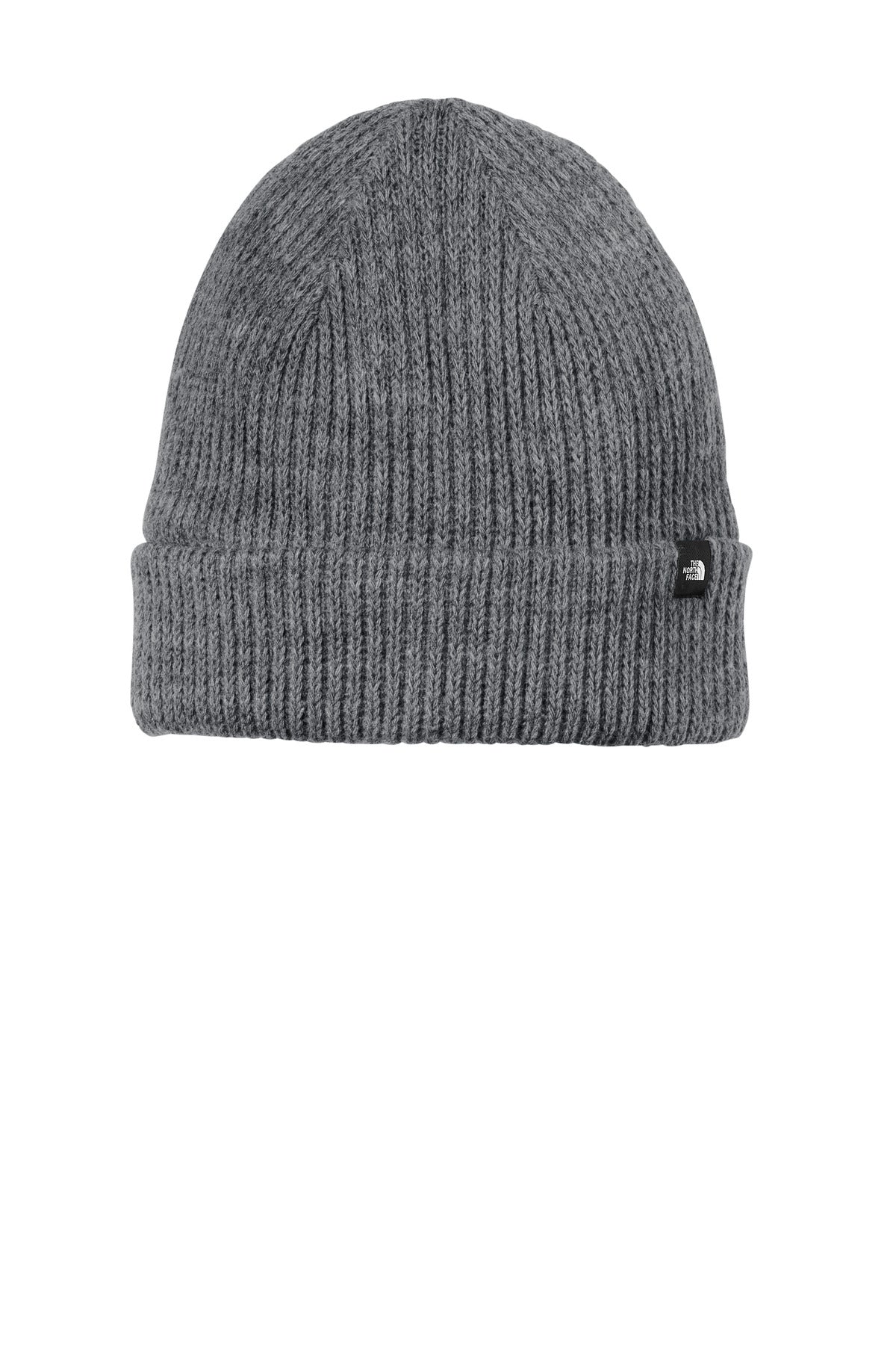 The North Face Circular Rib Beanie NF0A7RGH in TNF Medium Grey Heather