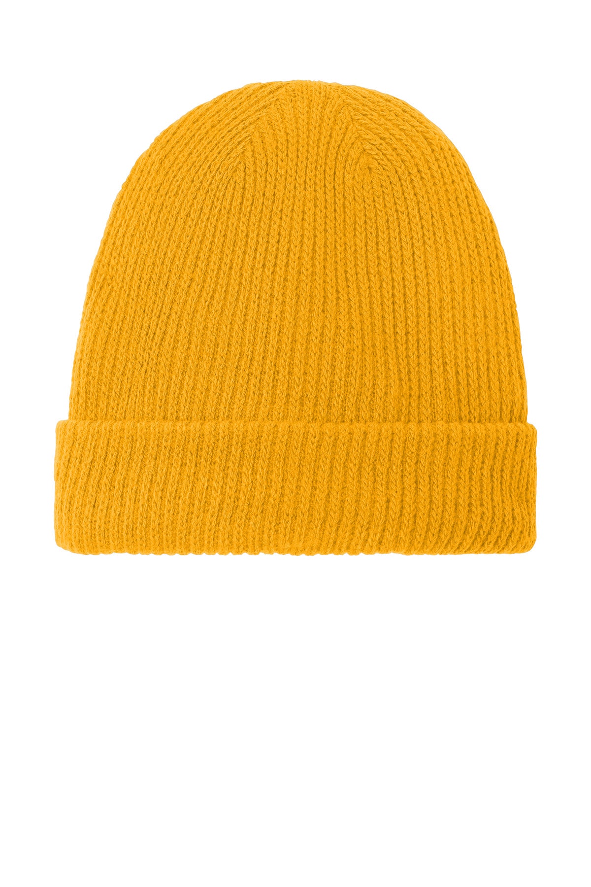 The North Face Circular Rib Beanie NF0A7RGH in TNF Yellow
