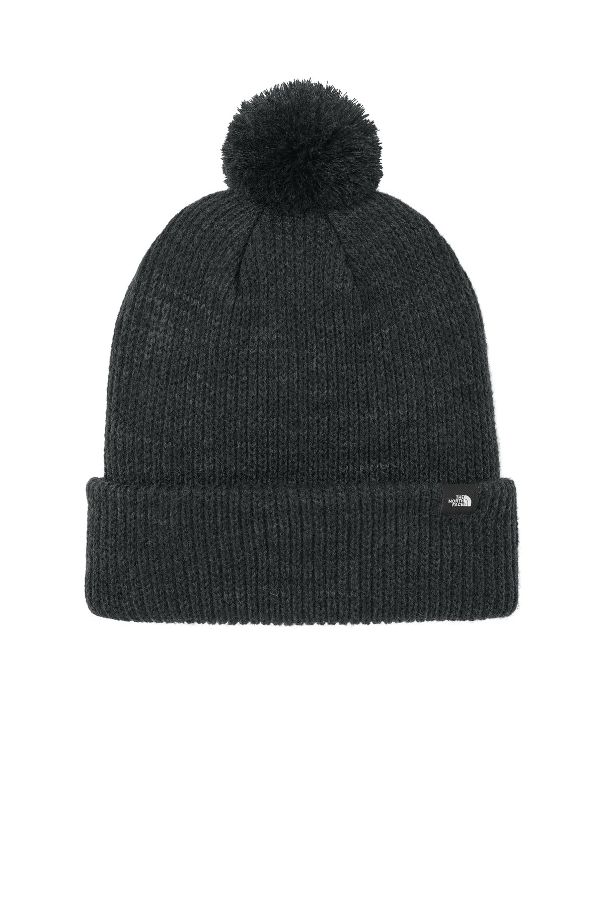 The North Face Pom Beanie NF0A7RGI in TNF Black Heather