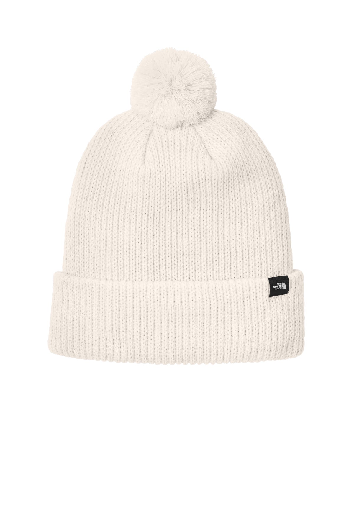 The North Face Pom Beanie NF0A7RGI in Vintage White