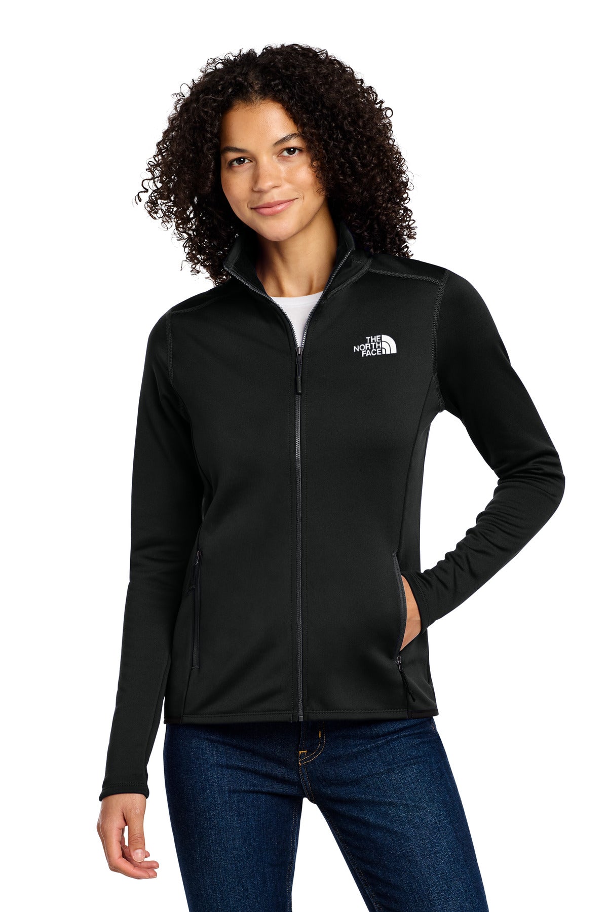 The North Face  Women's Skyline Full-Zip Fleece Jacket NF0A7V62 in TNF Black