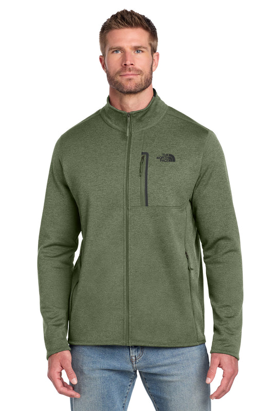 The North Face Skyline Full-Zip Fleece Jacket NF0A7V64 in Four Leaf Clover Heather