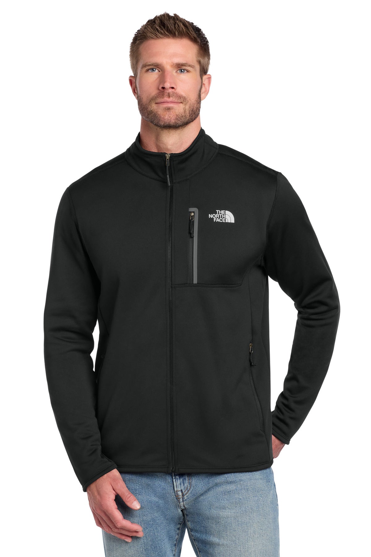 The North Face Skyline Full-Zip Fleece Jacket NF0A7V64 in TNF Black