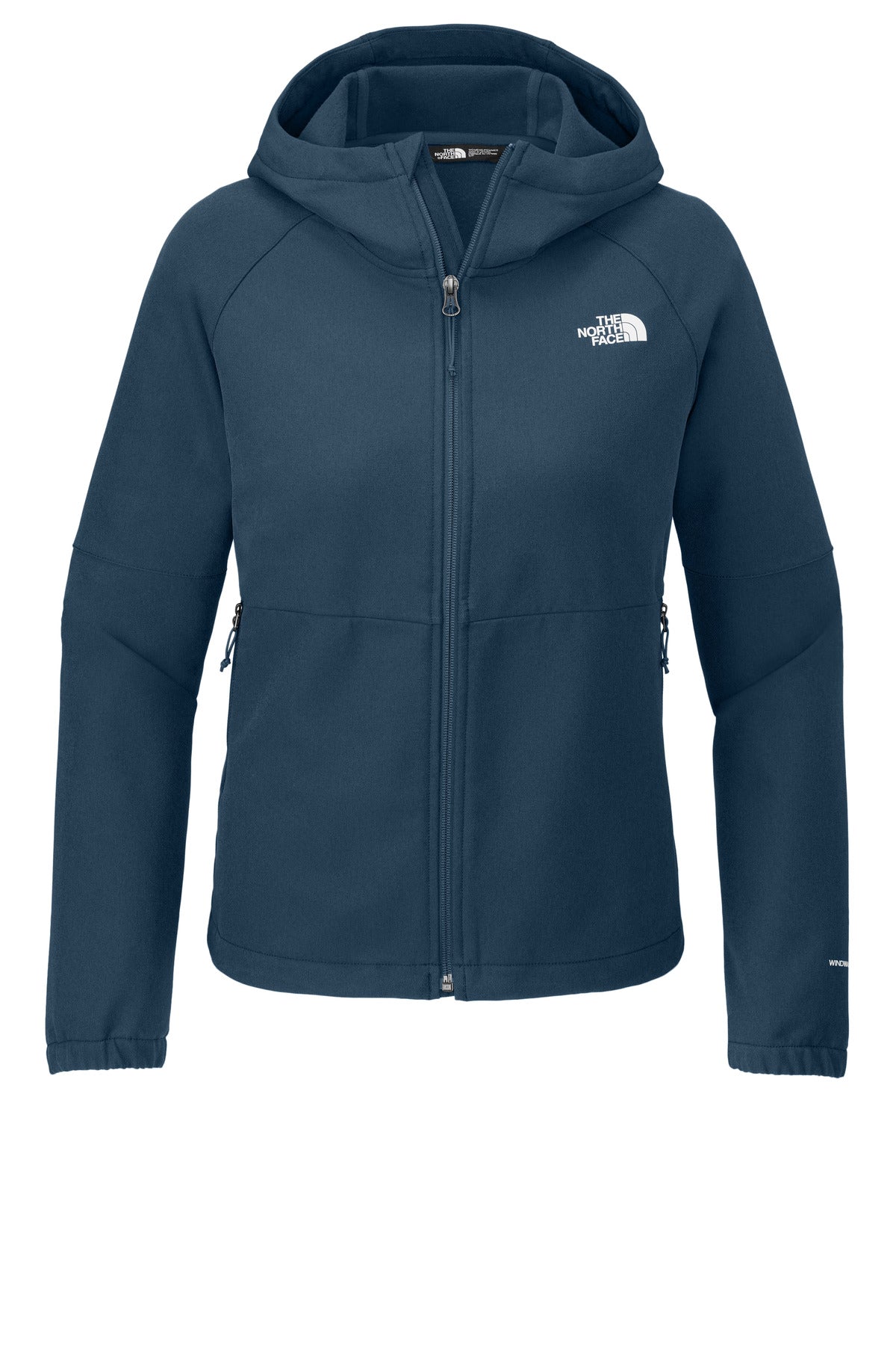 The North Face Women's Barr Lake Hooded Soft Shell Jacket NF0A8BUE in Shady Blue Dark Heather
