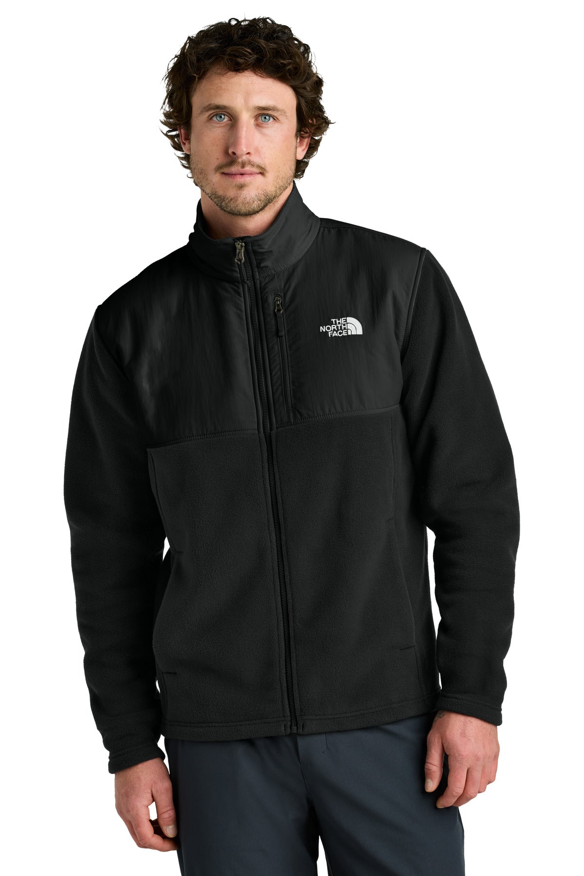 The North Face Highest Peak Full-Zip Fleece Jacket NF0A8BUQ in TNF Black