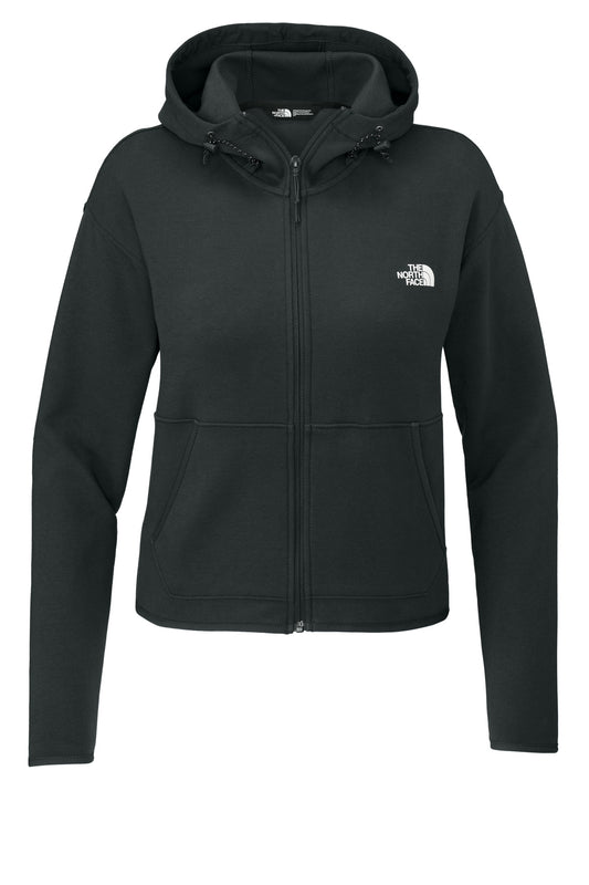 The North Face Women's Double-Knit Full-Zip Hoodie NF0A8BUT in Asphalt Grey