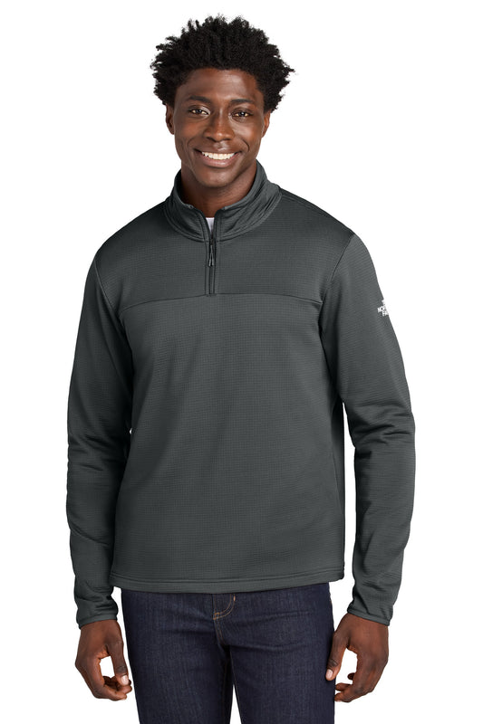 The North Face Aim 1/4-Zip Fleece NF0A8ENJ in Asphalt Grey