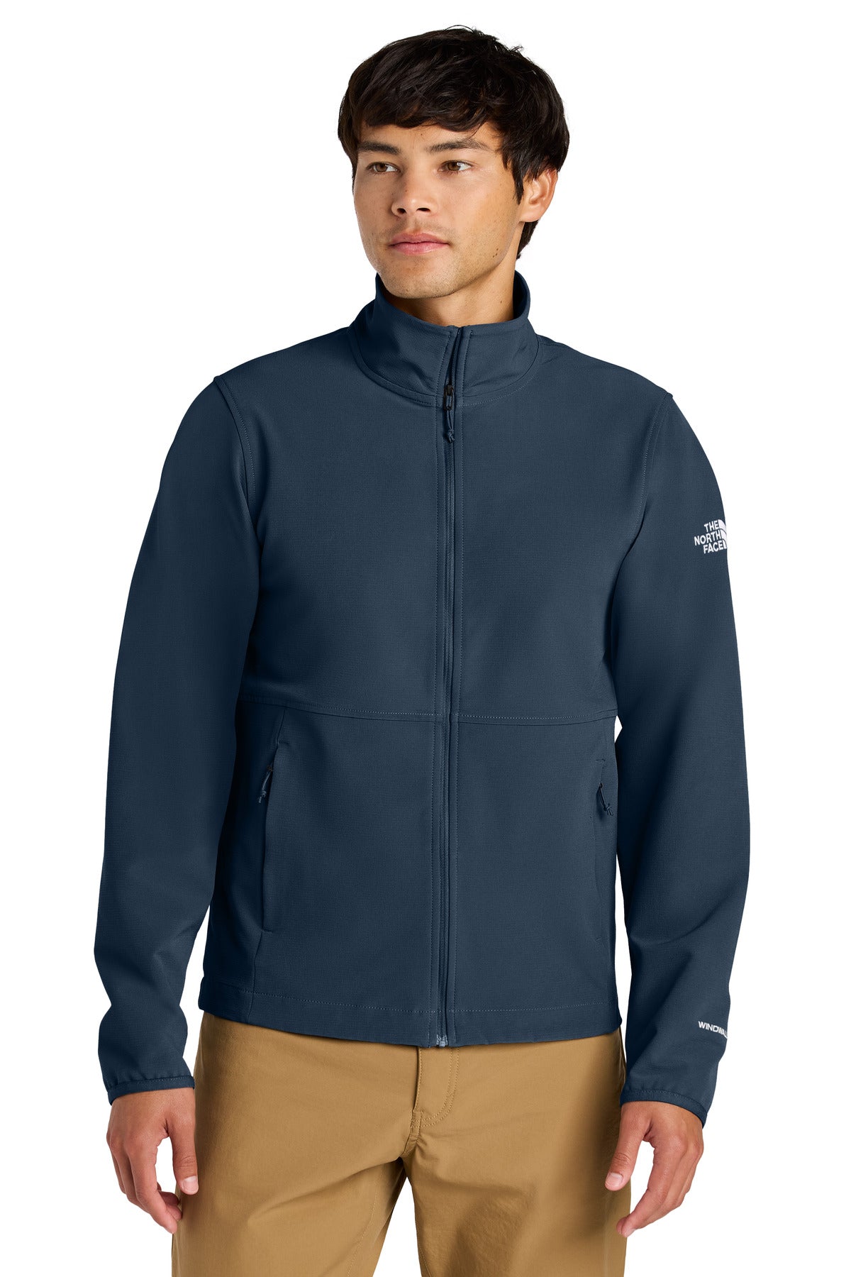 The North Face Edge Stretch Soft Shell Jacket NF0A8ENN in Summit Navy