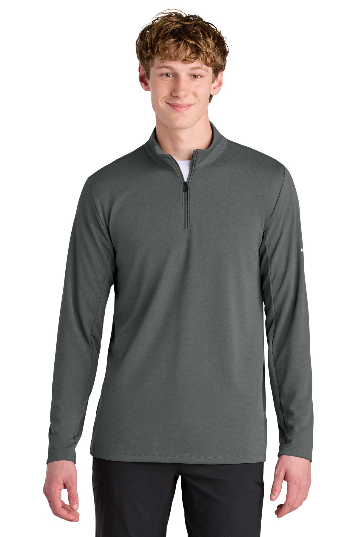 The North Face Ambition 1/4-Zip NF0A8ENR in Smoked Pearl Grey