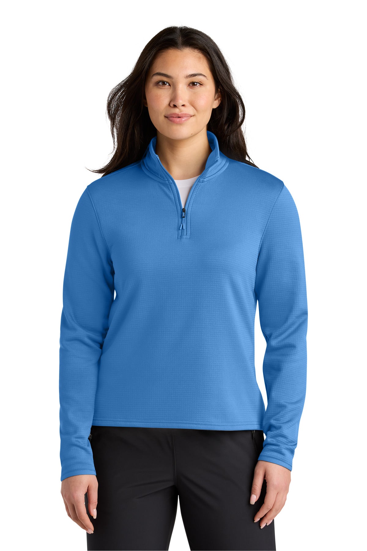 The North Face Women's Aim 1/4-Zip Fleece NF0A8FQK in Marina Blue