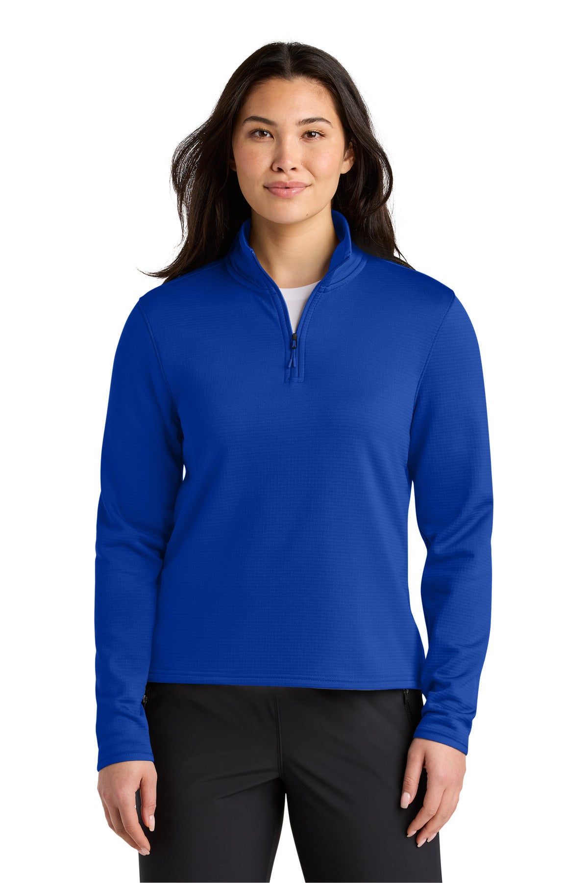 The North Face Women's Aim 1/4-Zip Fleece NF0A8FQK in TNF Blue