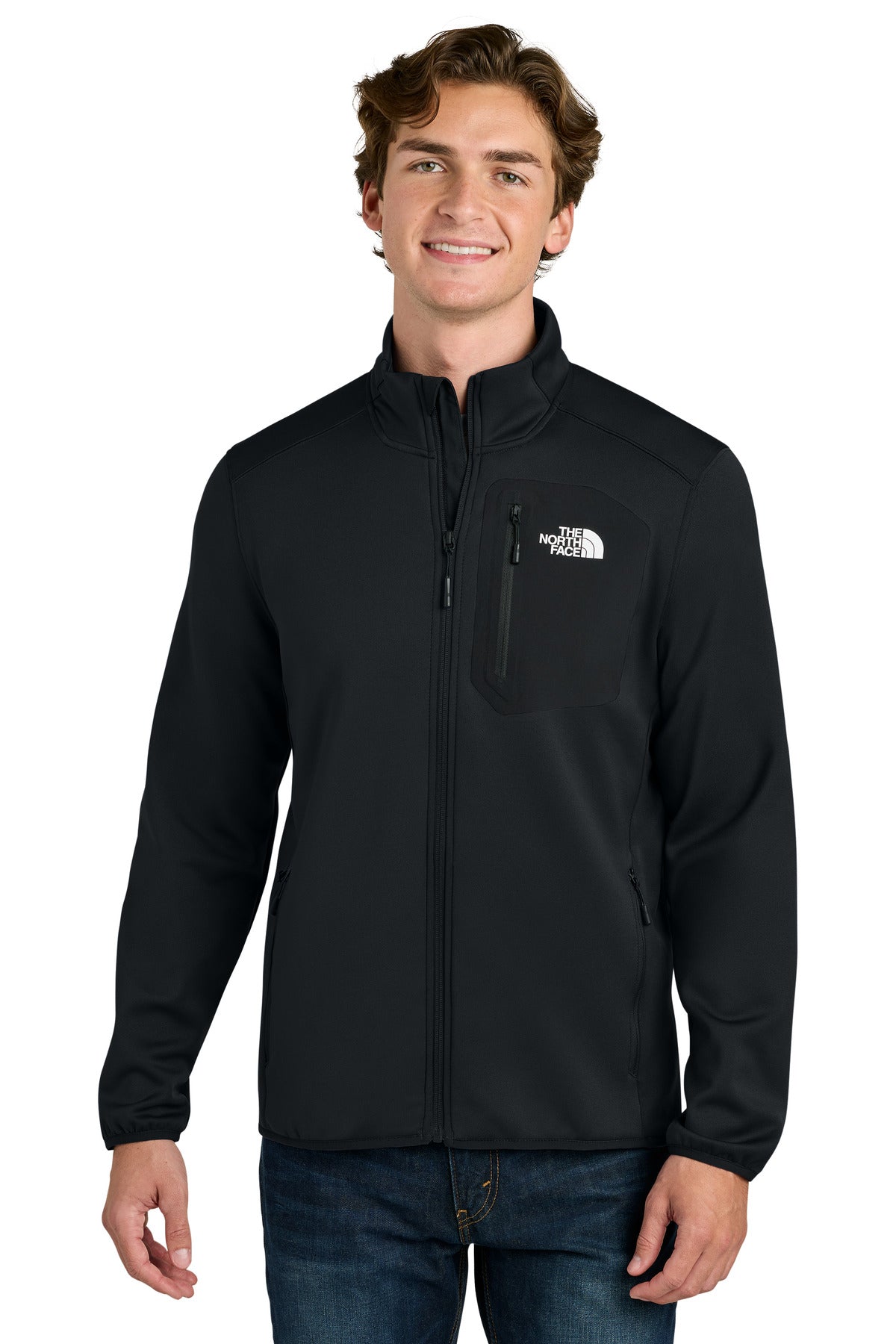 The North Face Dove Creek Full-Zip Fleece Jacket NF0A8FQN in TNF Black