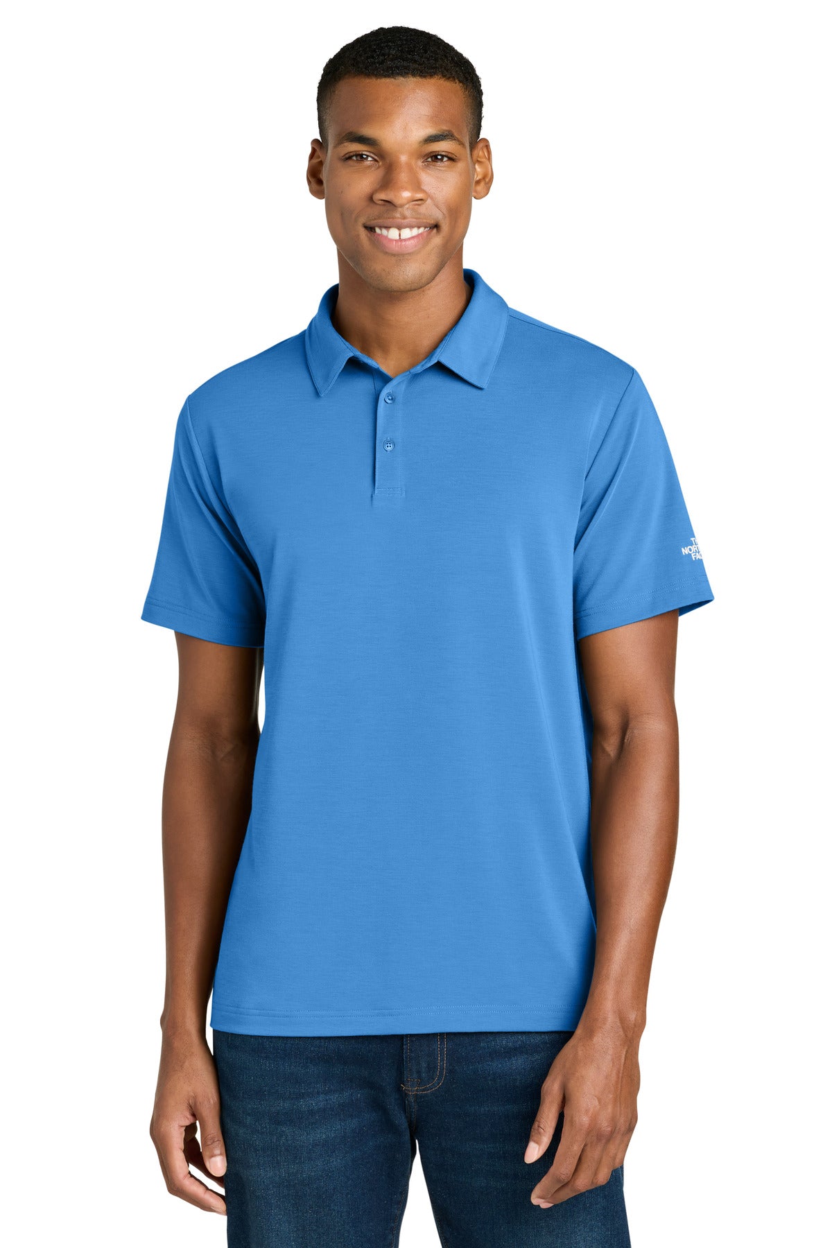 The North Face Canyon Crest Polo NF0A8GE0 in Marina Blue
