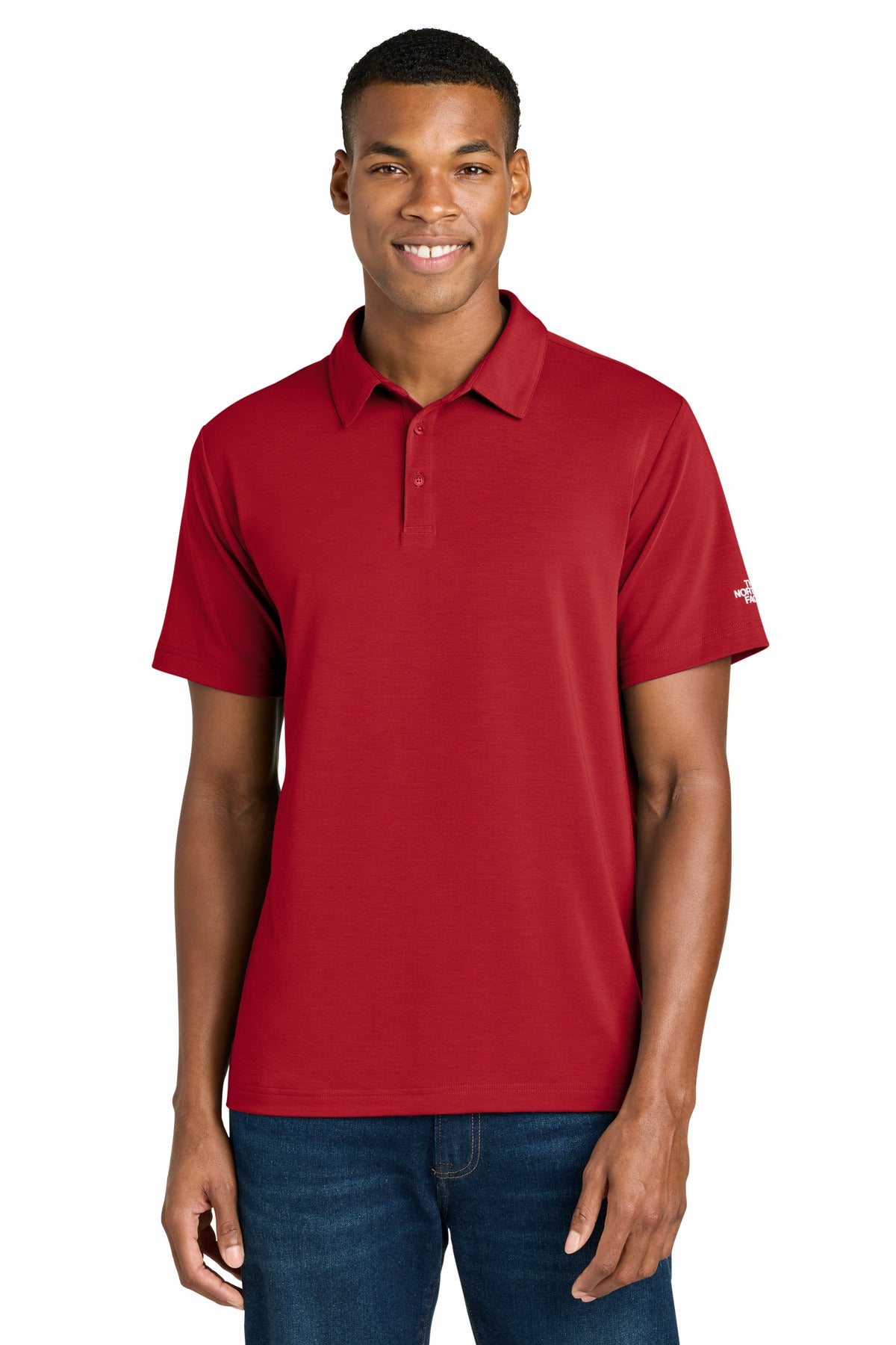 The North Face Canyon Crest Polo NF0A8GE0 in TNF Red
