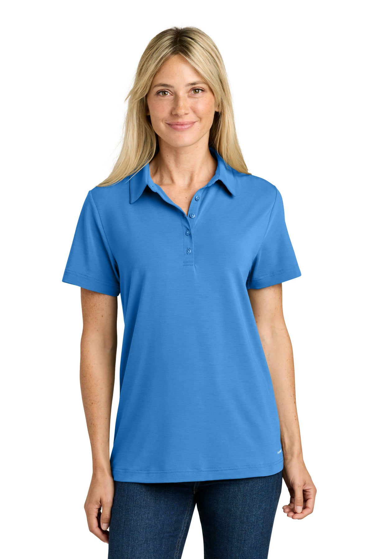 The North Face Women's Canyon Crest Polo NF0A8GE1 in Marina Blue