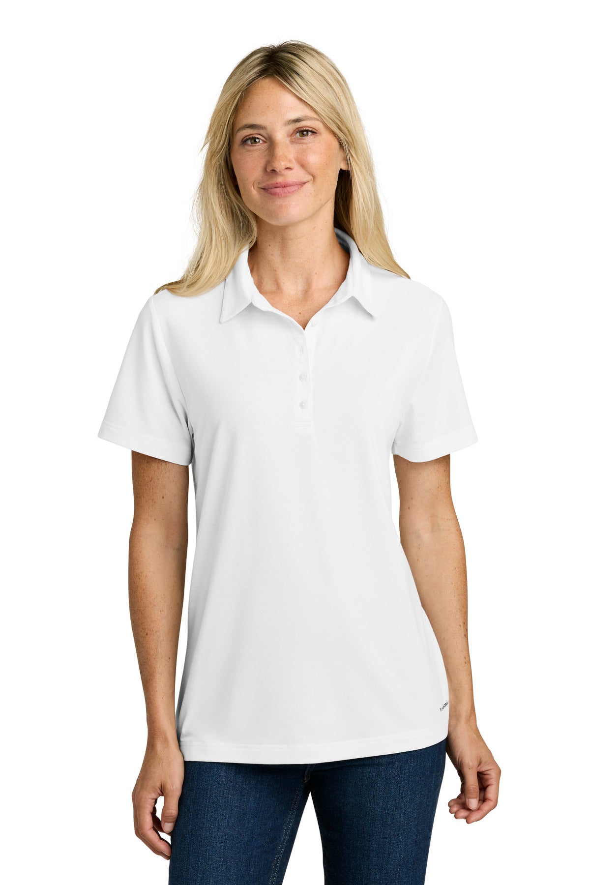 The North Face Women's Canyon Crest Polo NF0A8GE1 in TNF White