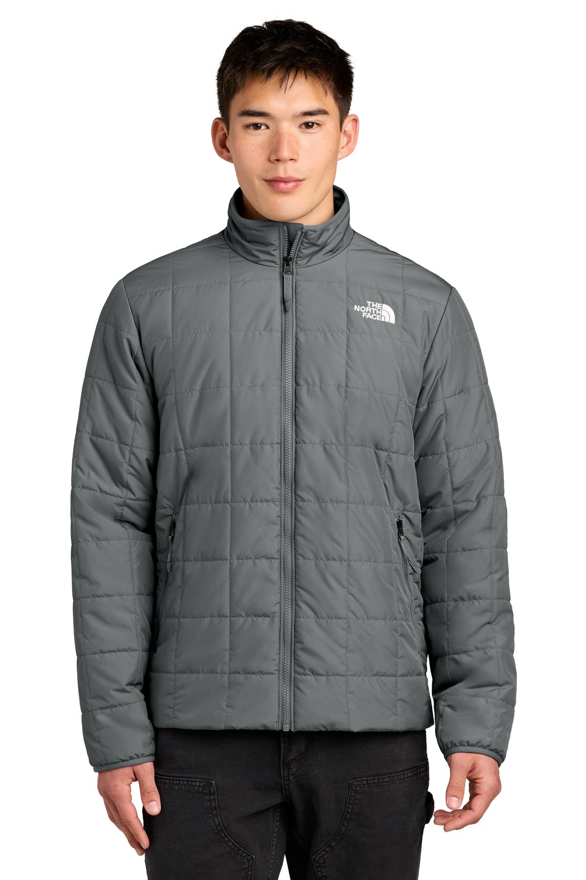 The North Face Iron Drift Quilted Jacket NF0A8JEV in Smoked Pearl Grey
