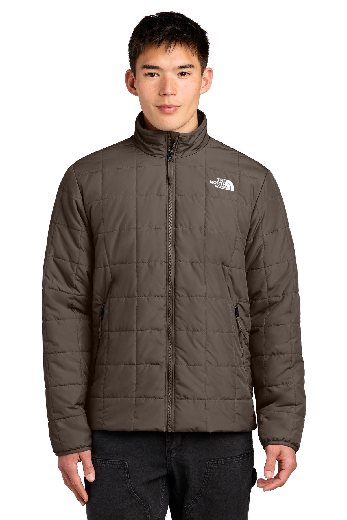 The North Face Iron Drift Quilted Jacket NF0A8JEV in Smokey Brown