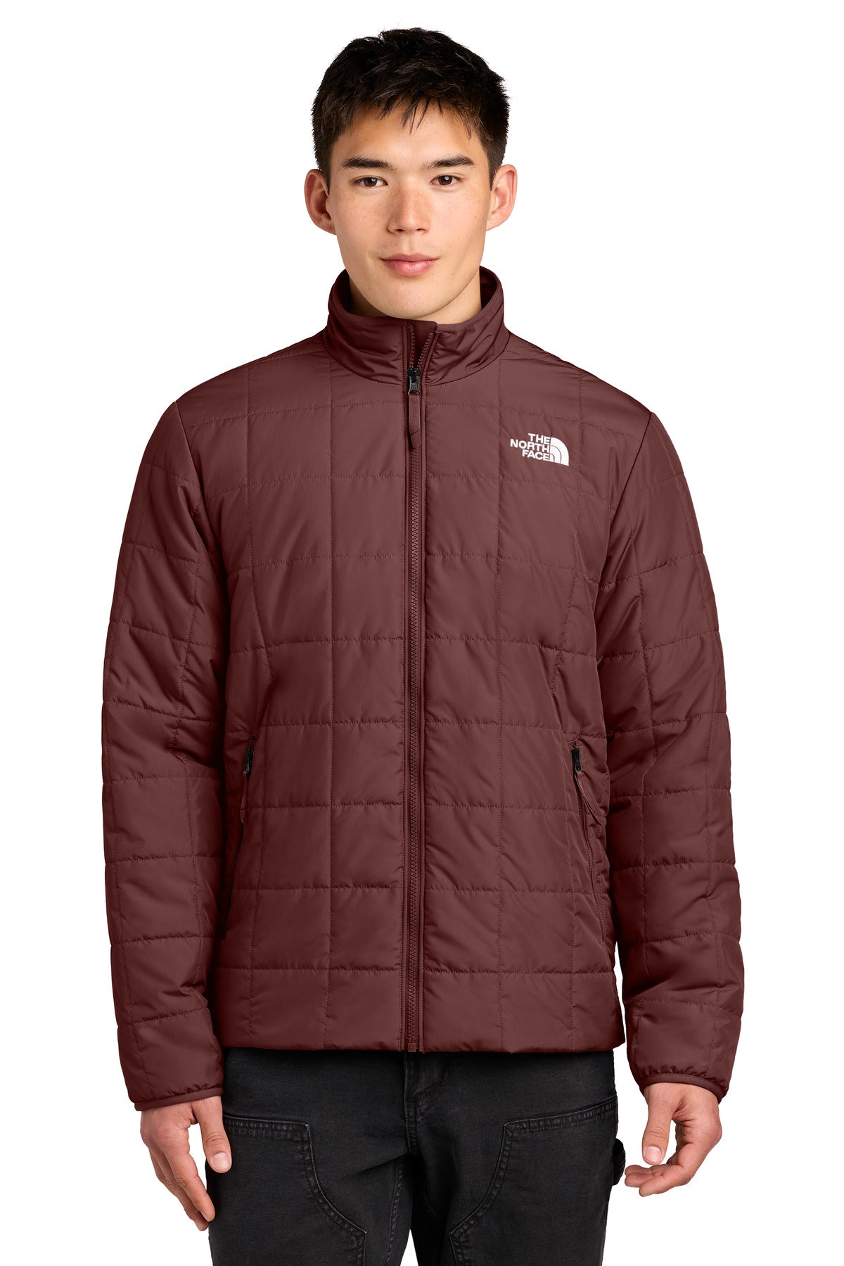 The North Face Iron Drift Quilted Jacket NF0A8JEV in Sumac Burgundy