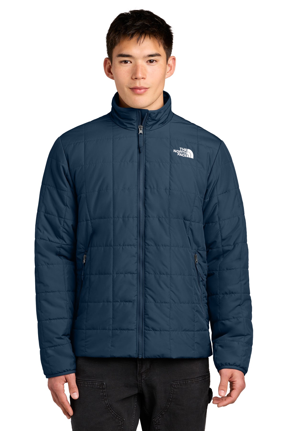 The North Face Iron Drift Quilted Jacket NF0A8JEV in Summit Navy