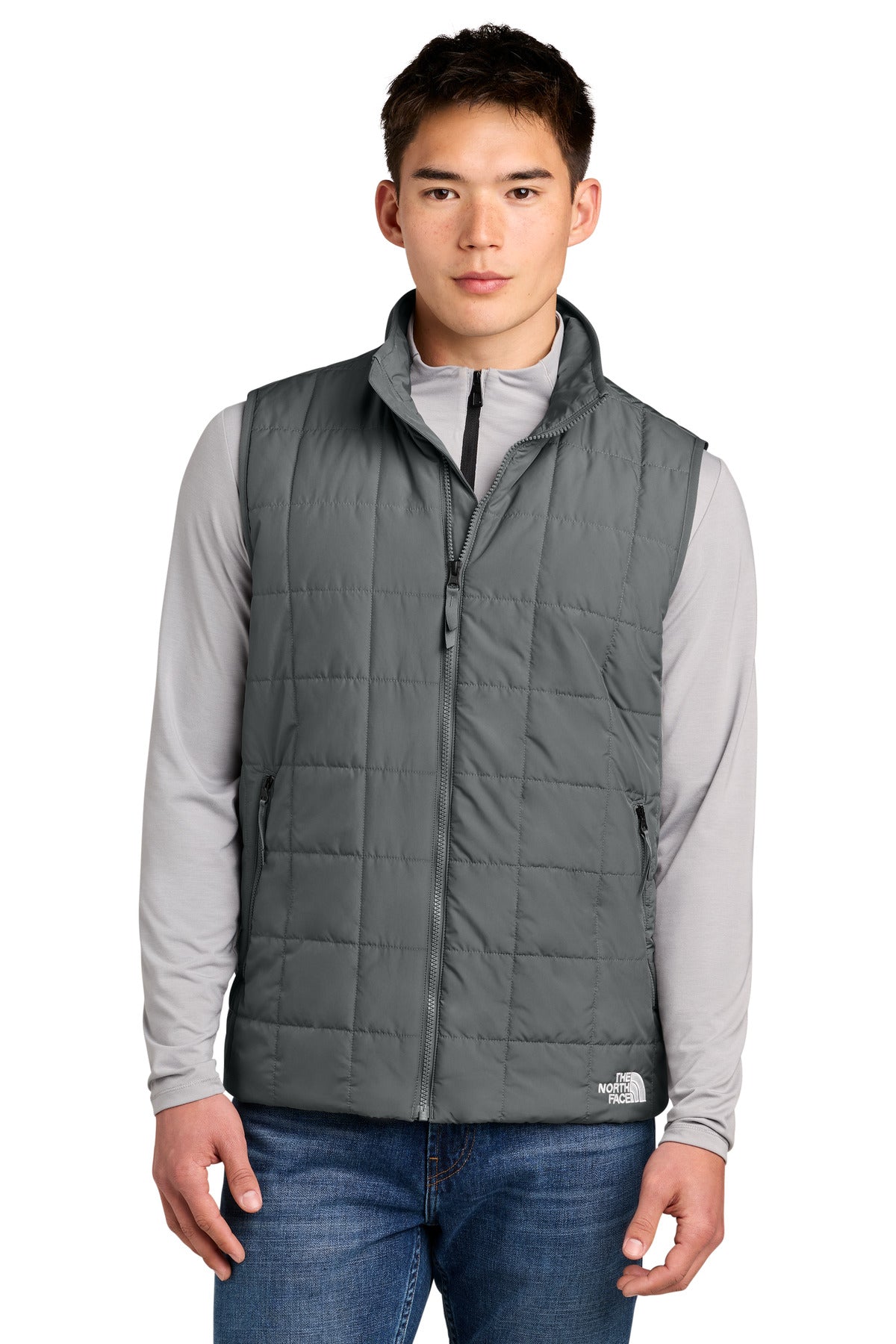 The North Face Iron Drift Quilted Vest NF0A8JEW in Smoked Pearl Grey
