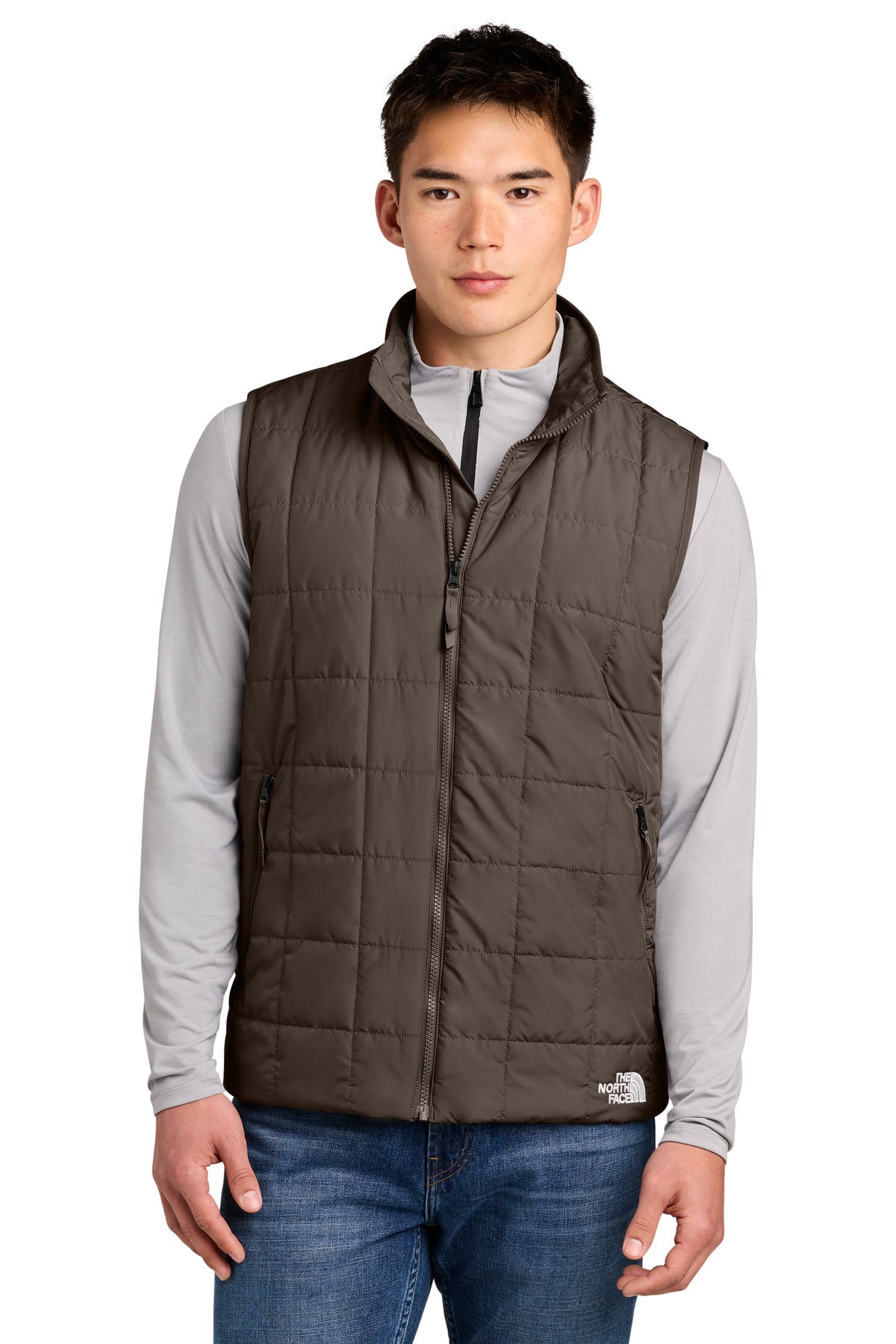 The North Face Iron Drift Quilted Vest NF0A8JEW in Smokey Brown
