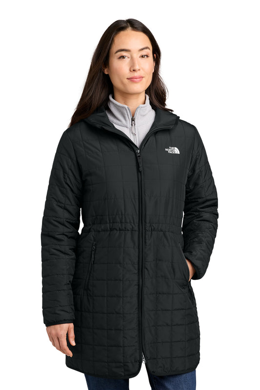 The North Face Women's Iron Drift Quilted Hooded Parka NF0A8JEY in TNF Black