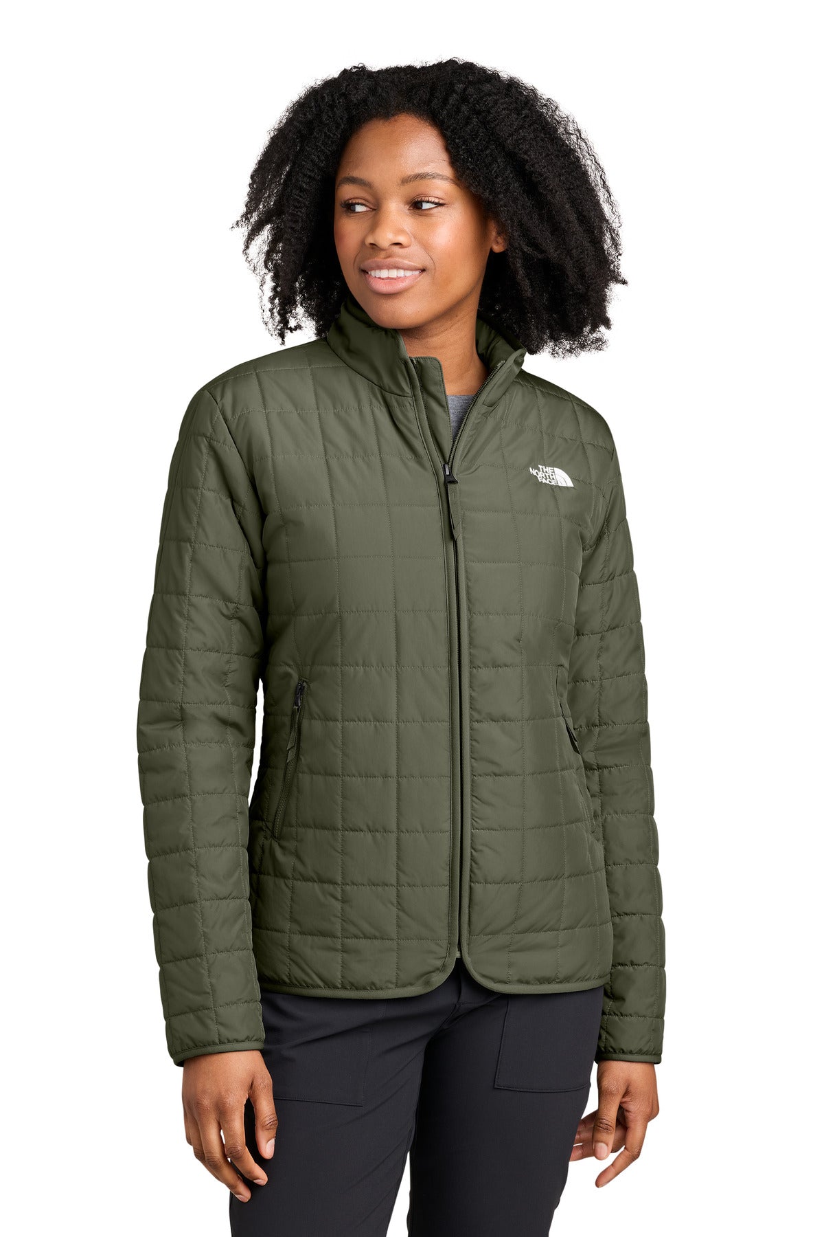 The North Face Women's Iron Drift Quilted Jacket NF0A8JEZ in New Taupe Green