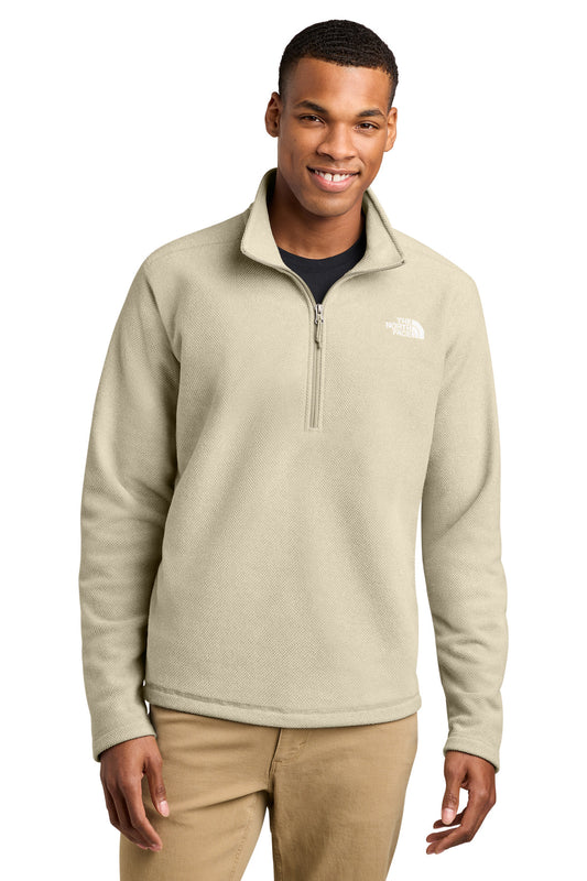 The North Face Textured Pine Grove 1/2-Zip NF0A8JF6 in Gravel Heather